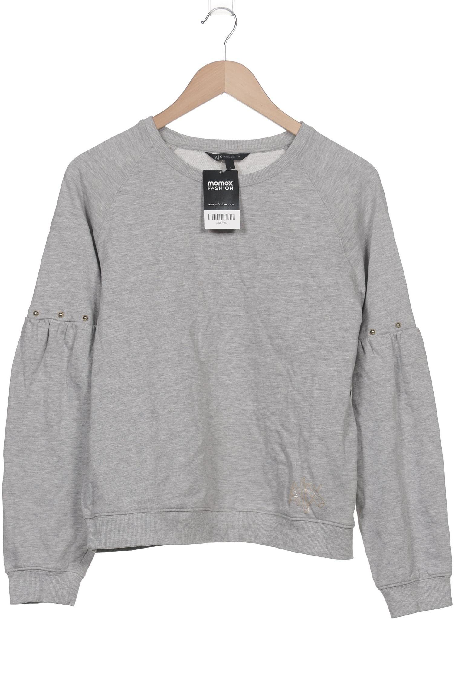 

AX Armani Exchange Damen Sweatshirt, grau, Gr. 42