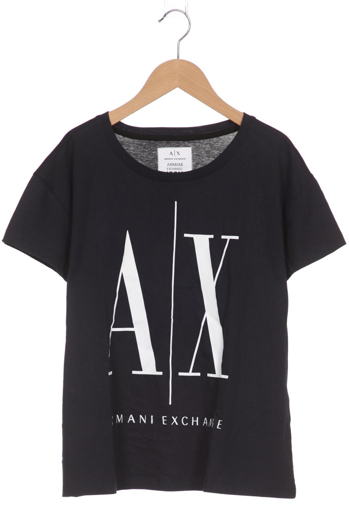 

AX Armani Exchange Damen T-Shirt, marineblau, Gr. 36