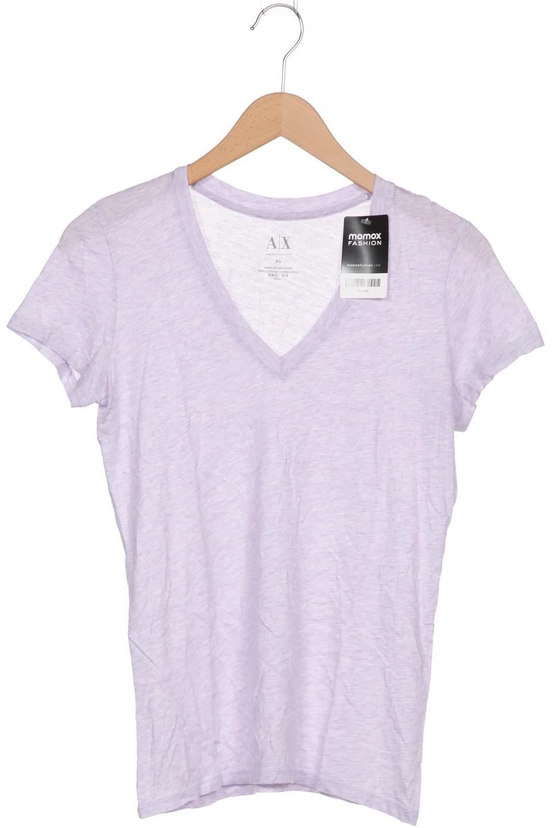 

AX Armani Exchange Damen T-Shirt, flieder