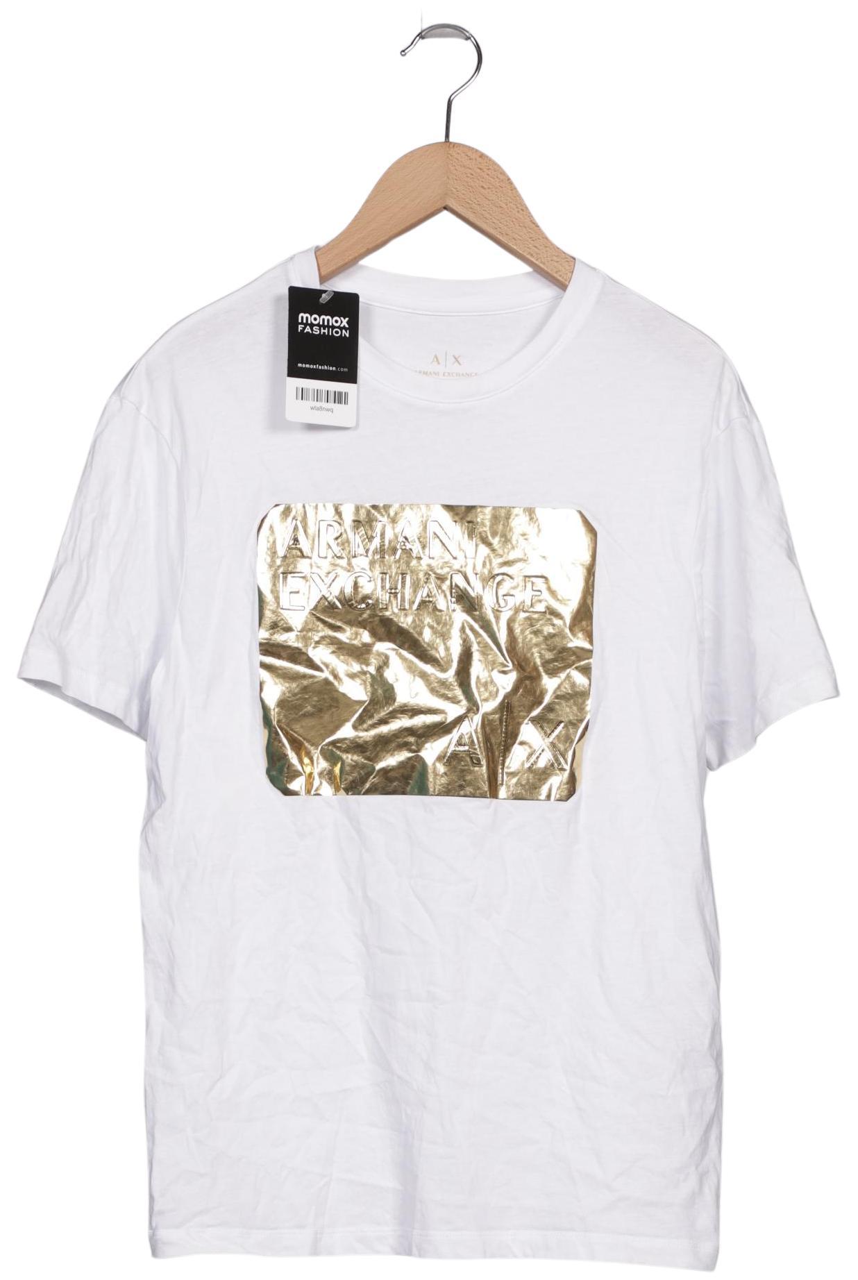 

AX Armani Exchange Damen T-Shirt, weiß, Gr. 34