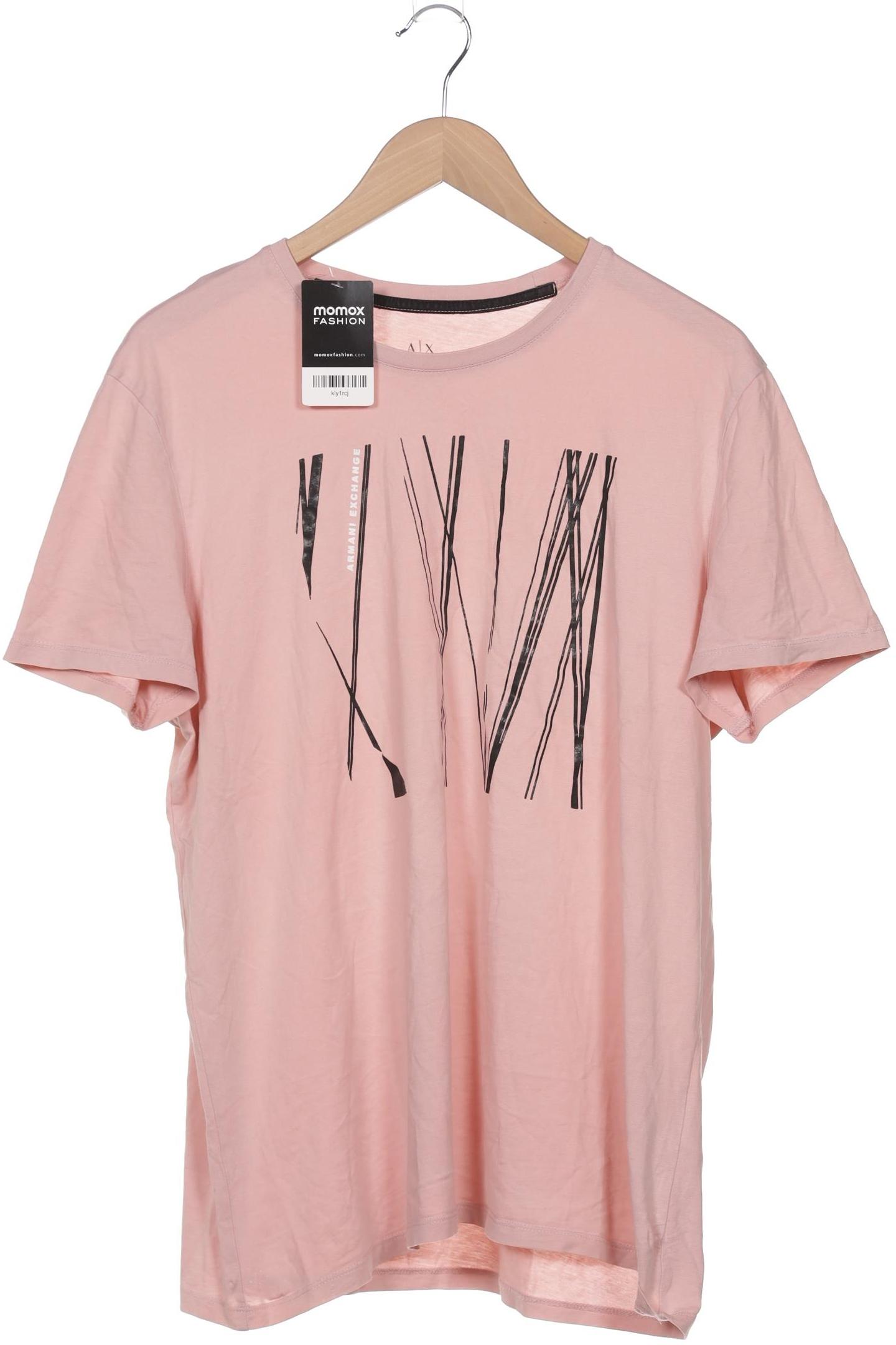 

AX Armani Exchange Herren T-Shirt, pink, Gr. 56