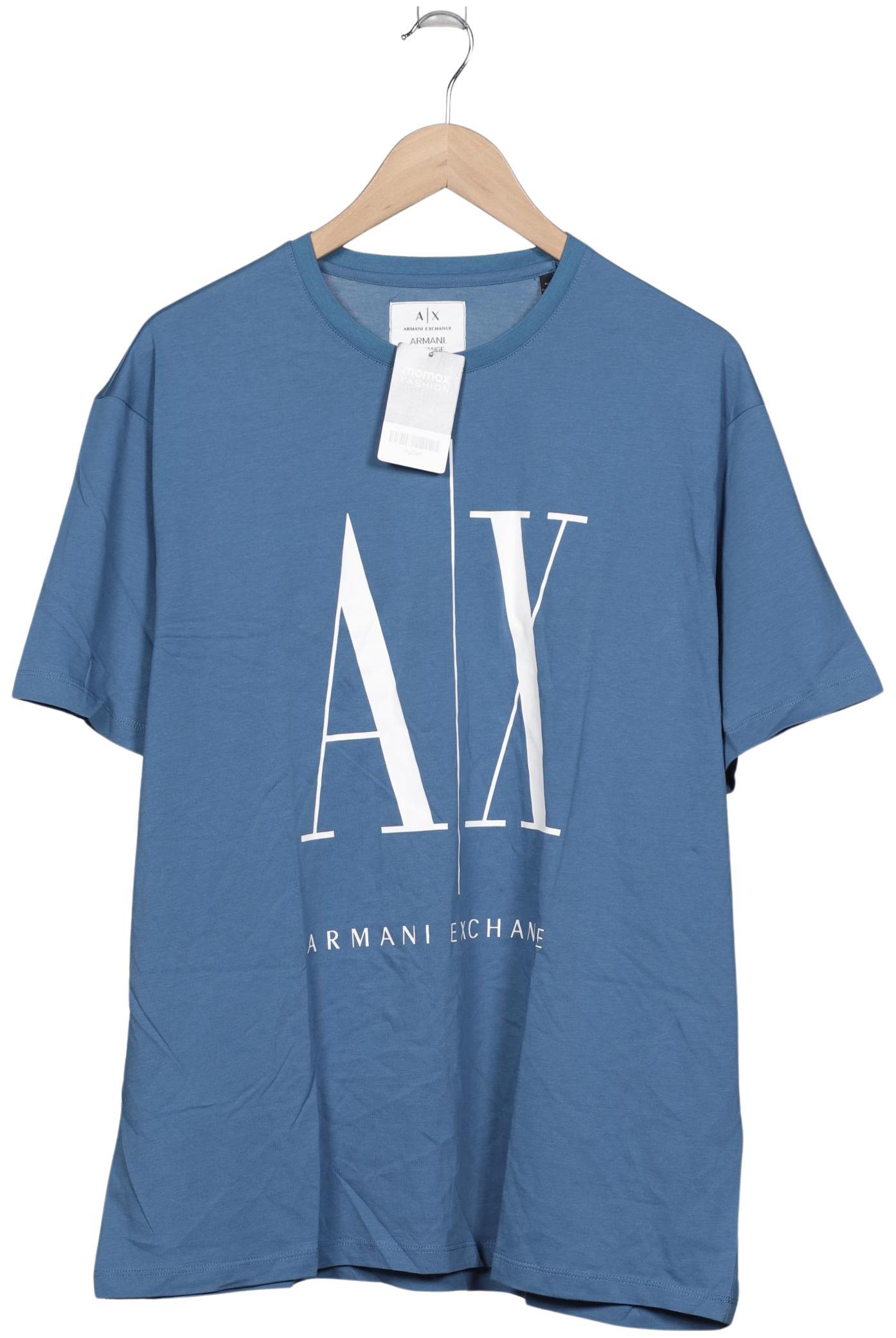 

AX Armani Exchange Herren T-Shirt, blau, Gr. 56