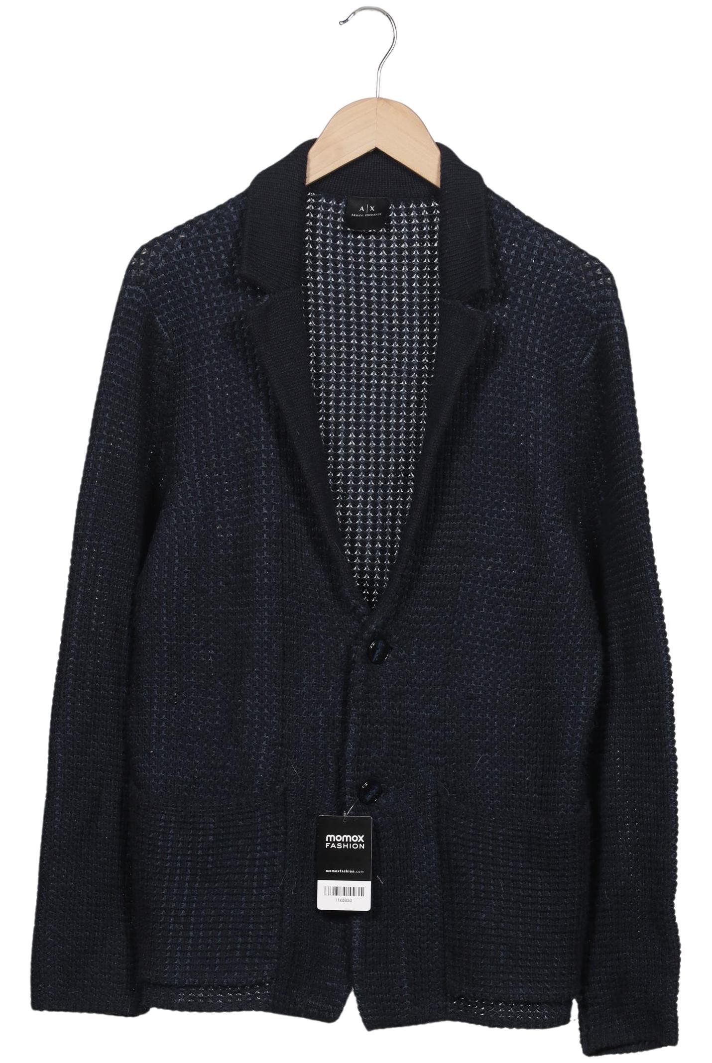 

AX Armani Exchange Herren Strickjacke, marineblau, Gr. 54