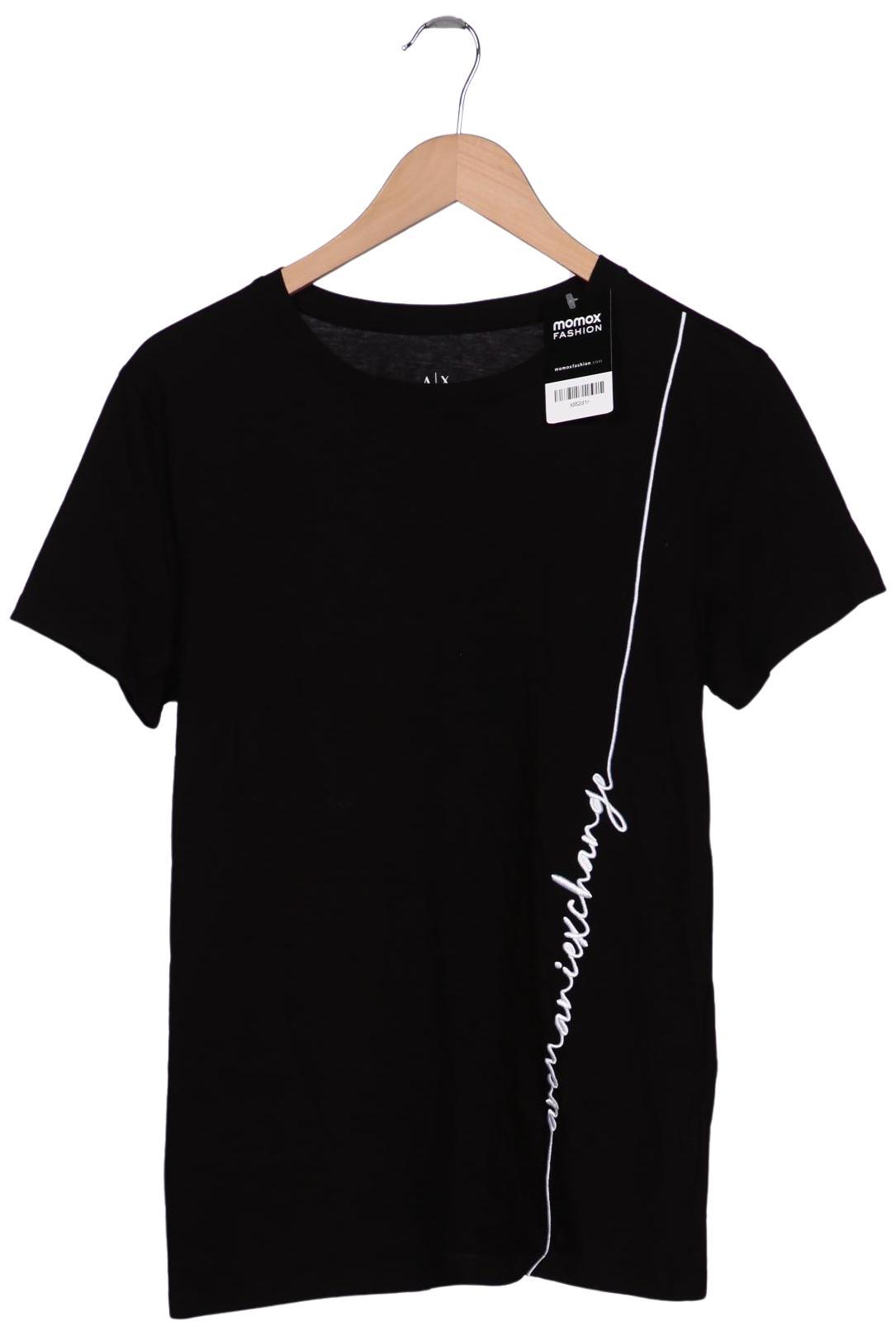 

AX Armani Exchange Damen T-Shirt, schwarz, Gr. 44