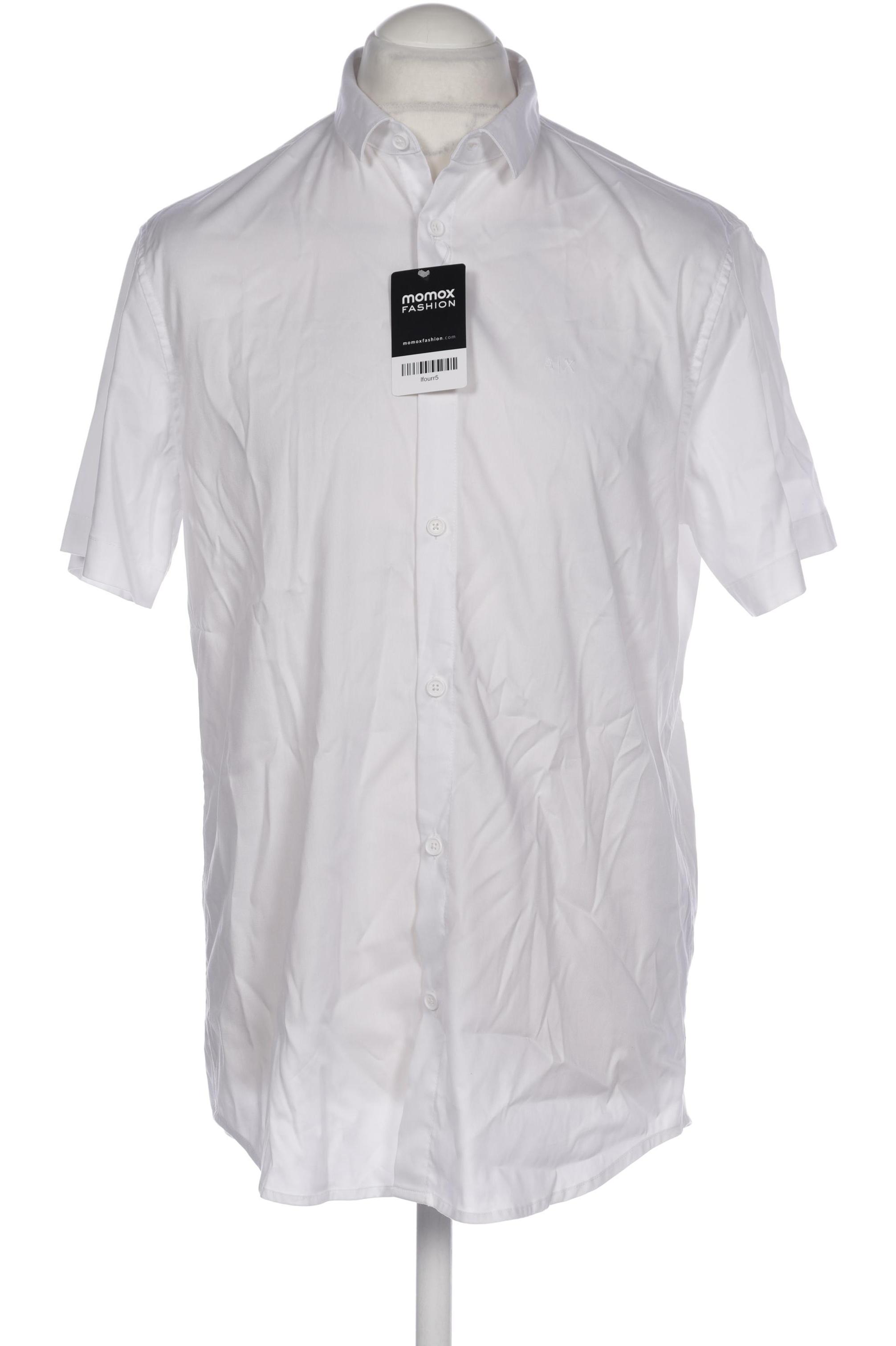 

AX Armani Exchange Herren Hemd, weiß, Gr. 52