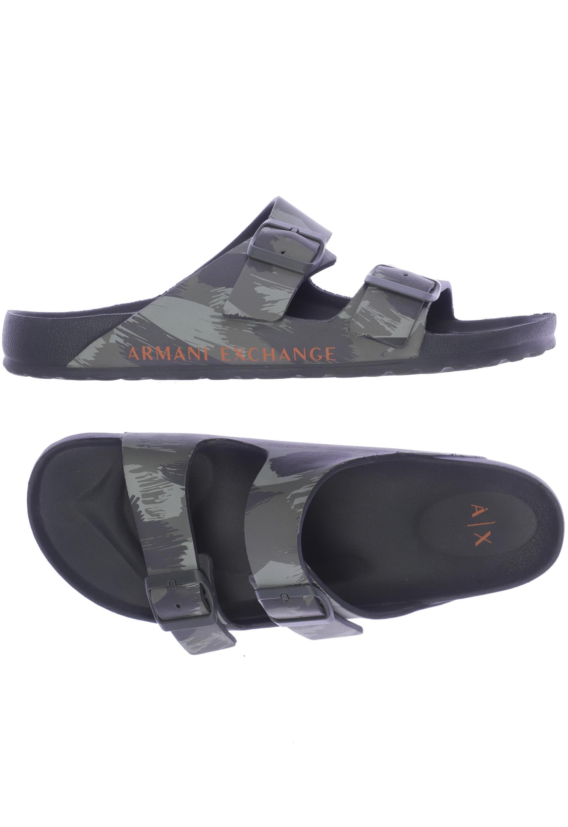 

AX Armani Exchange Herren Sandale, grün, Gr. 43