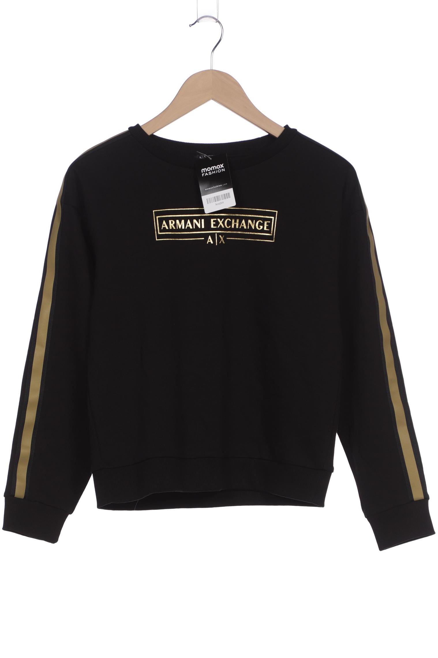 

AX Armani Exchange Damen Sweatshirt, schwarz, Gr. 36