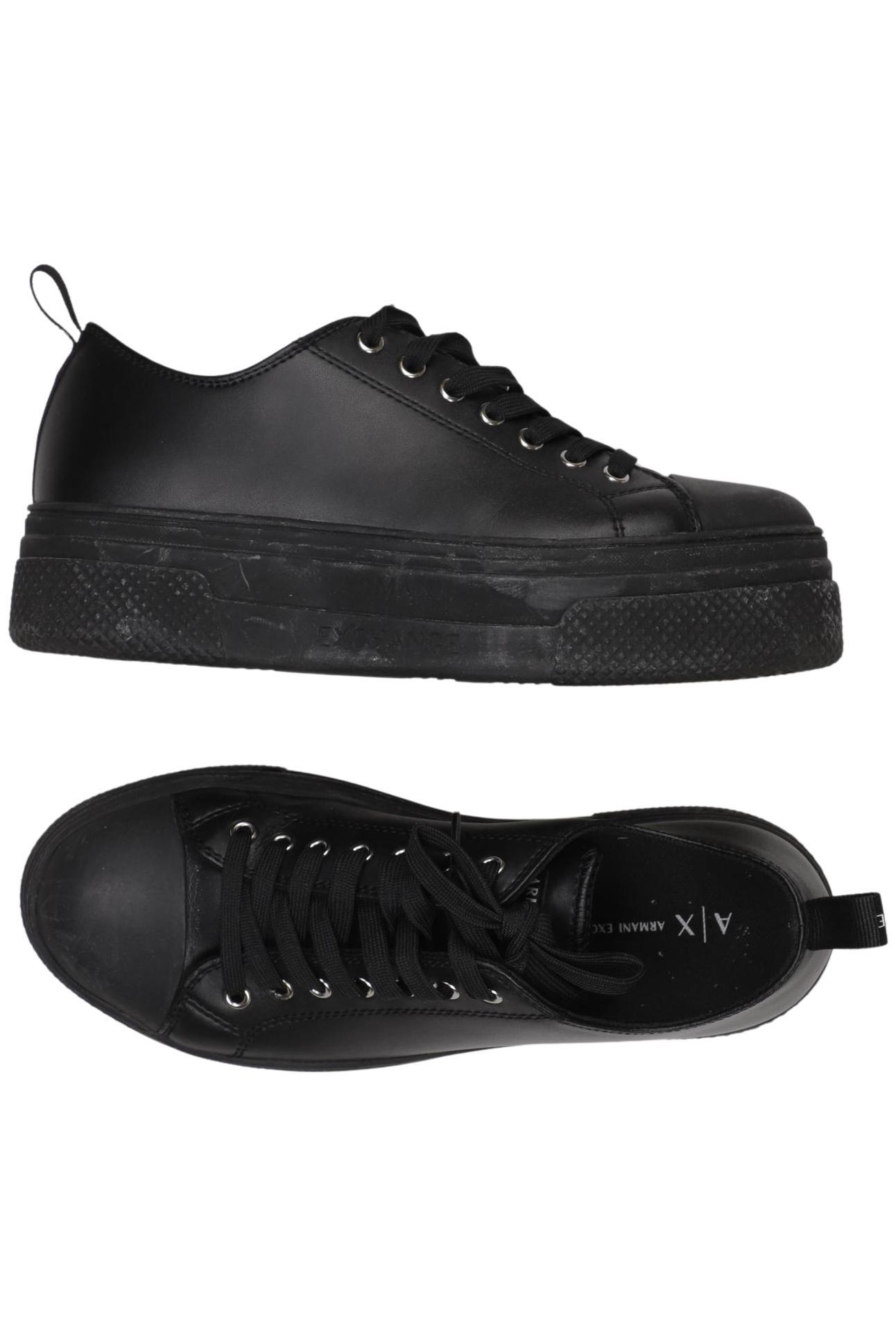

AX Armani Exchange Damen Sneakers, schwarz, Gr. 38