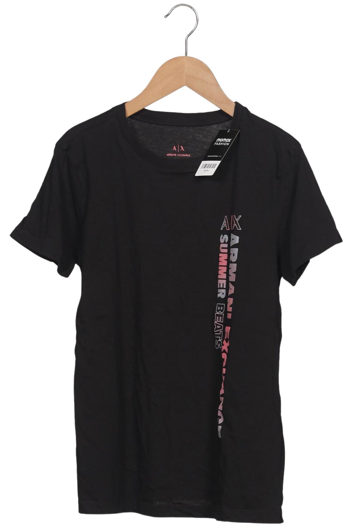 

AX Armani Exchange Damen T-Shirt, schwarz, Gr. 38