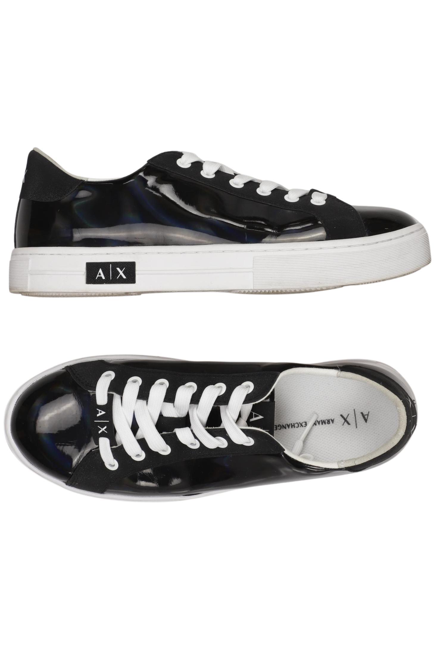 

AX Armani Exchange Damen Sneakers, schwarz, Gr. 37