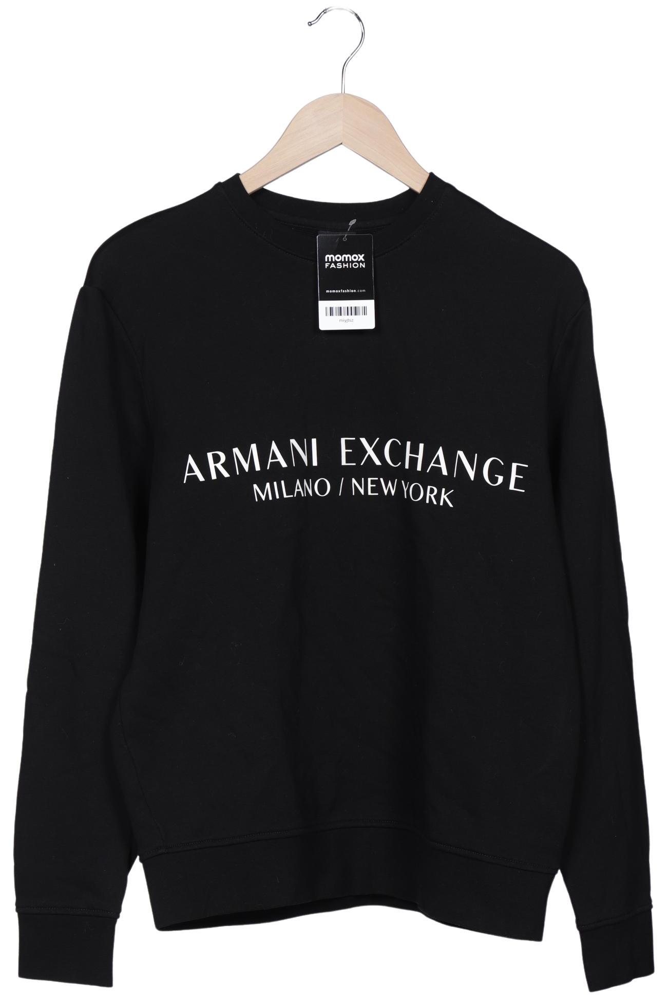 

AX Armani Exchange Herren Sweatshirt, schwarz, Gr. 48
