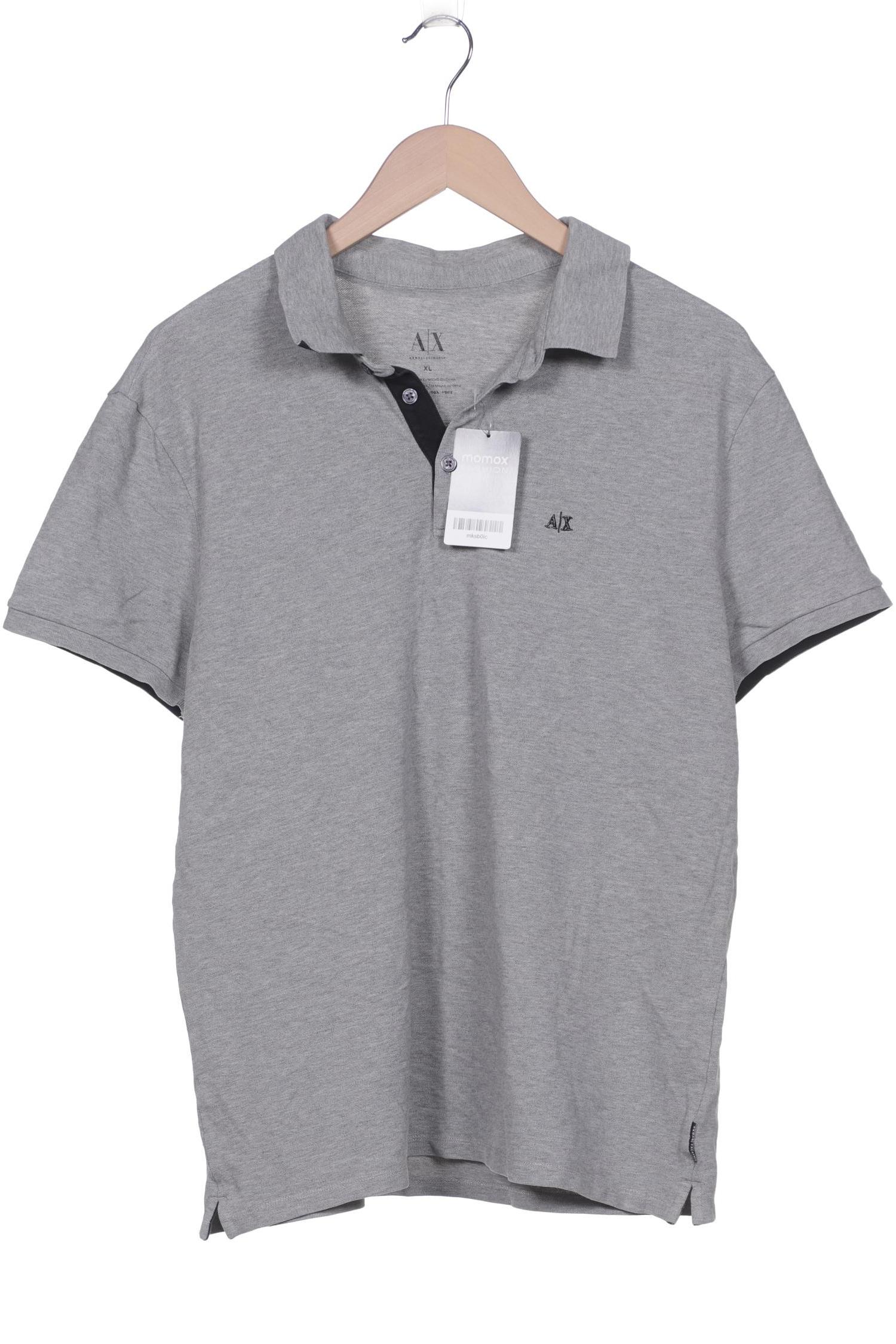 

AX Armani Exchange Herren Poloshirt, grau