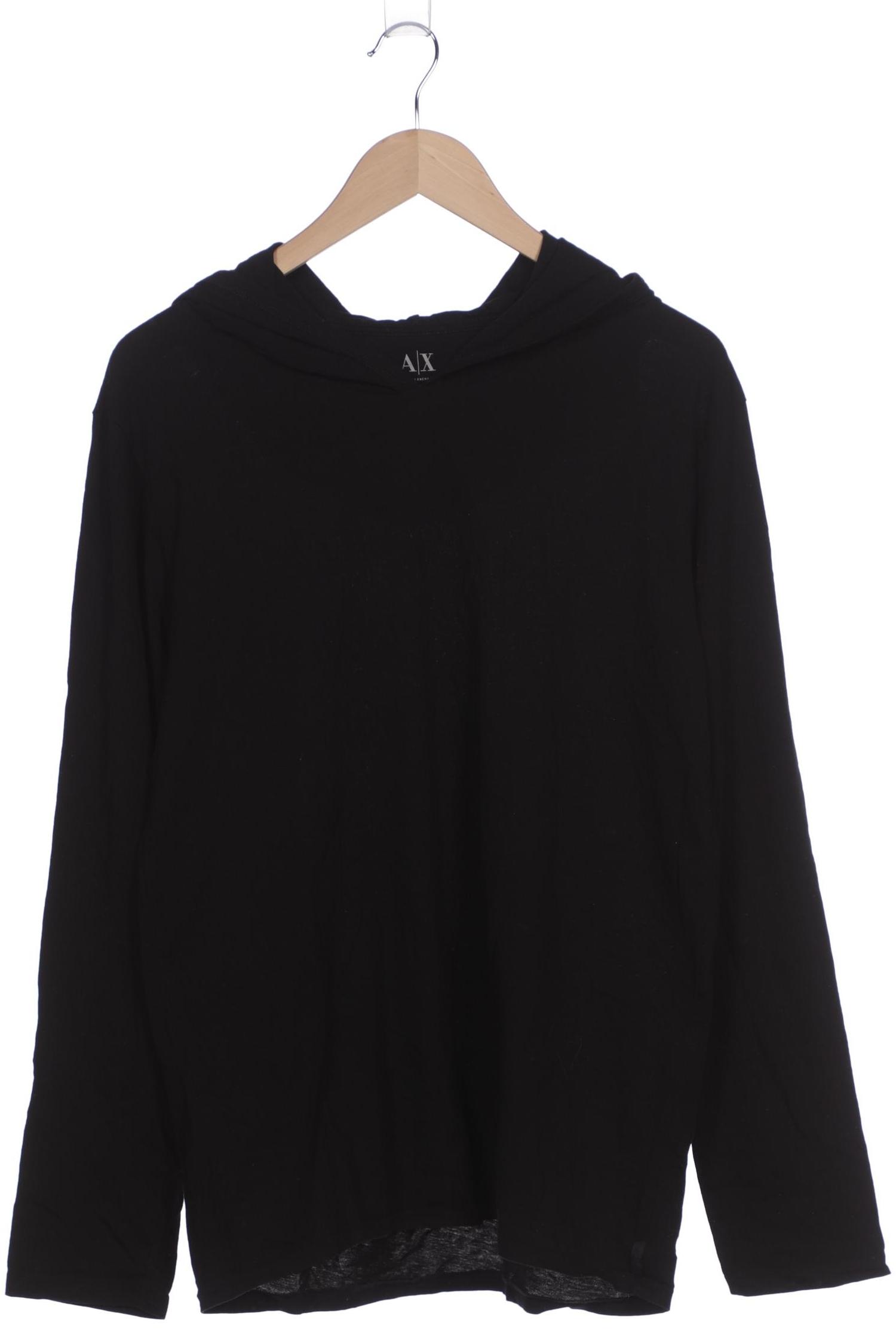 

AX Armani Exchange Herren Kapuzenpullover, schwarz, Gr. 52