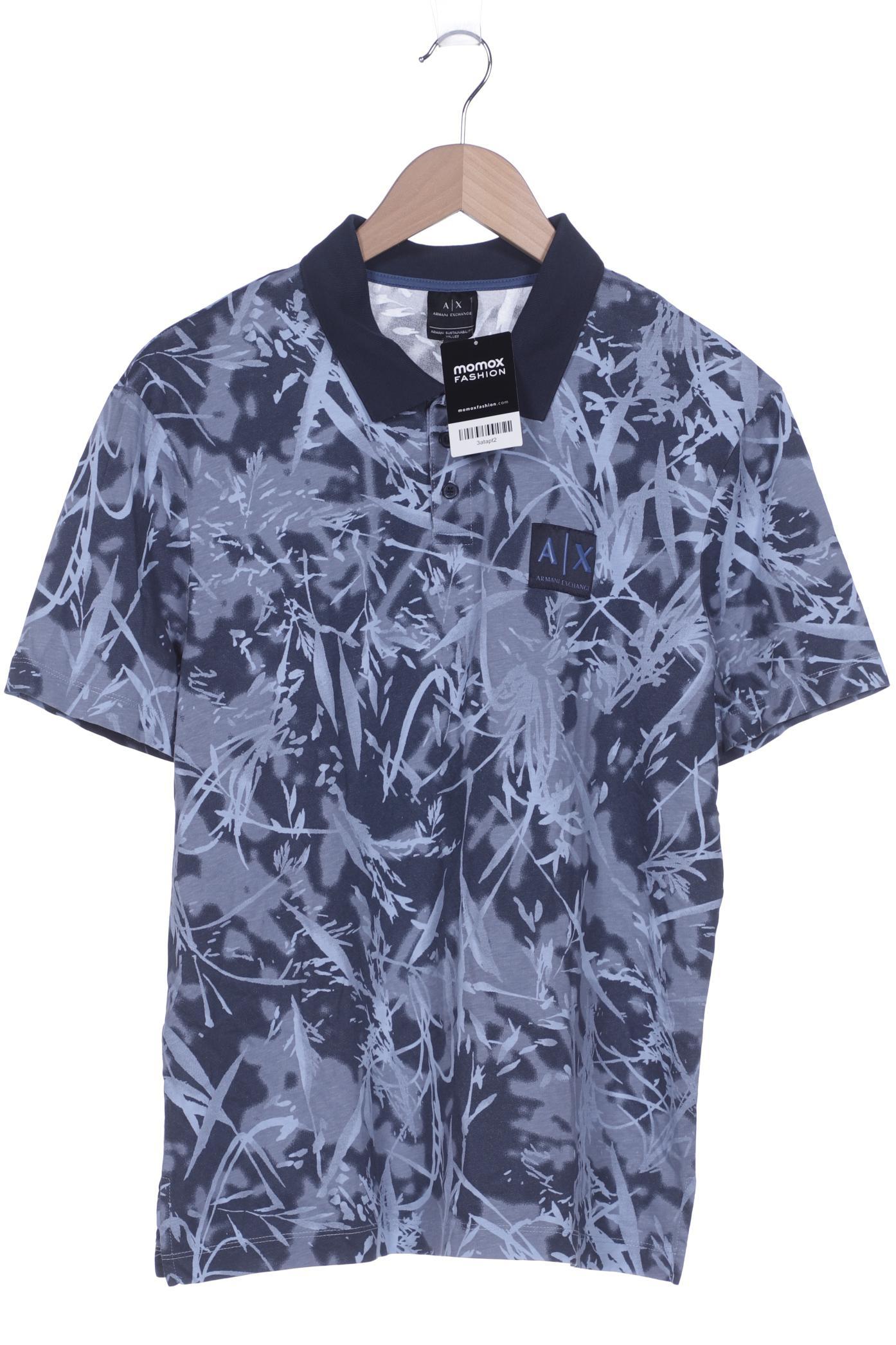 

AX Armani Exchange Herren Poloshirt, blau, Gr. 48