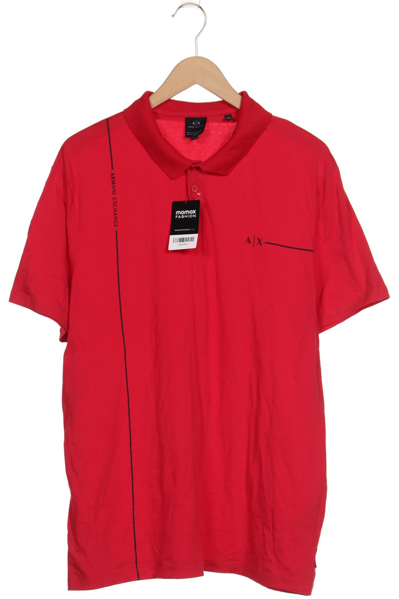 

AX Armani Exchange Herren Poloshirt, rot, Gr. 56