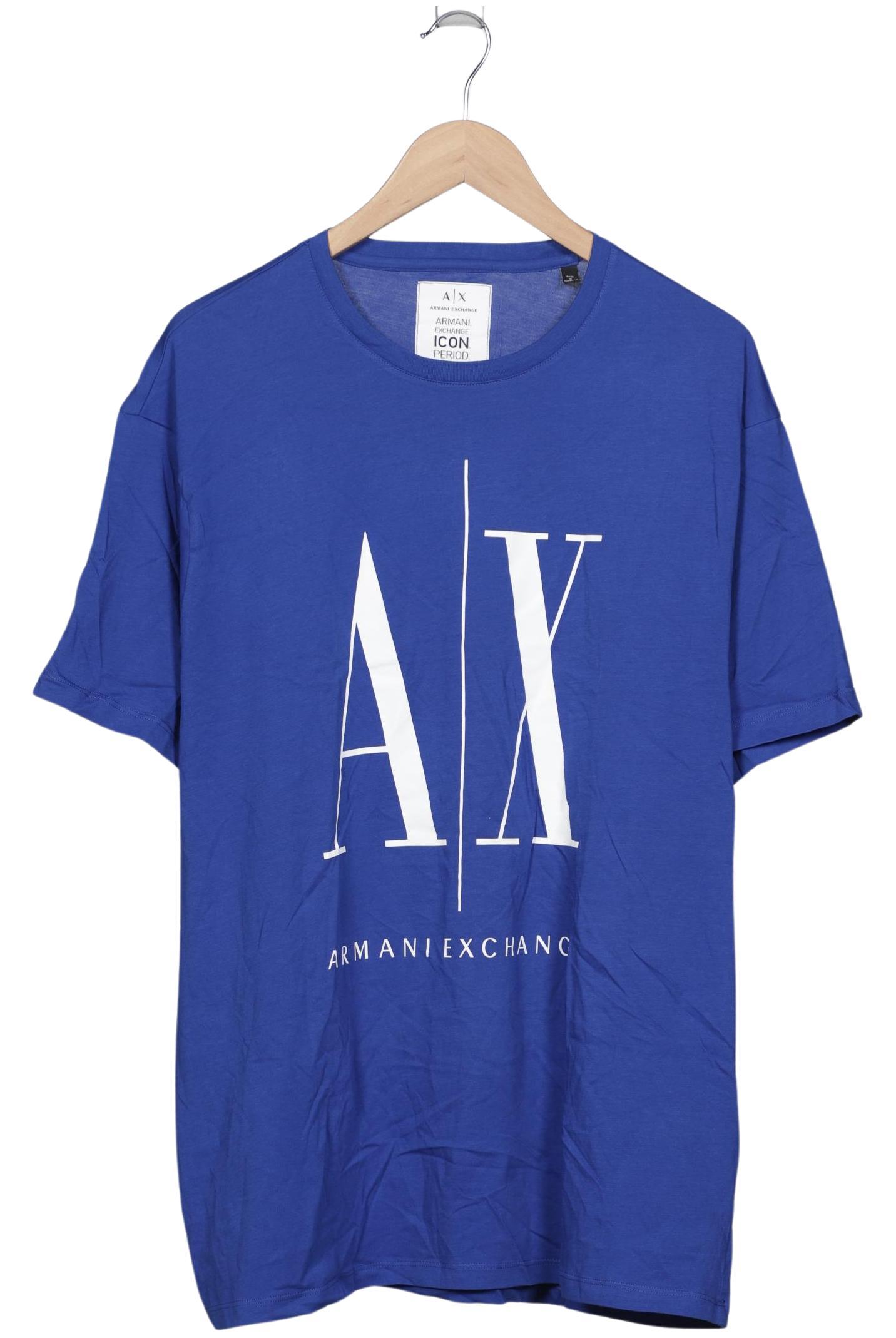 

AX Armani Exchange Herren T-Shirt, blau, Gr. 56
