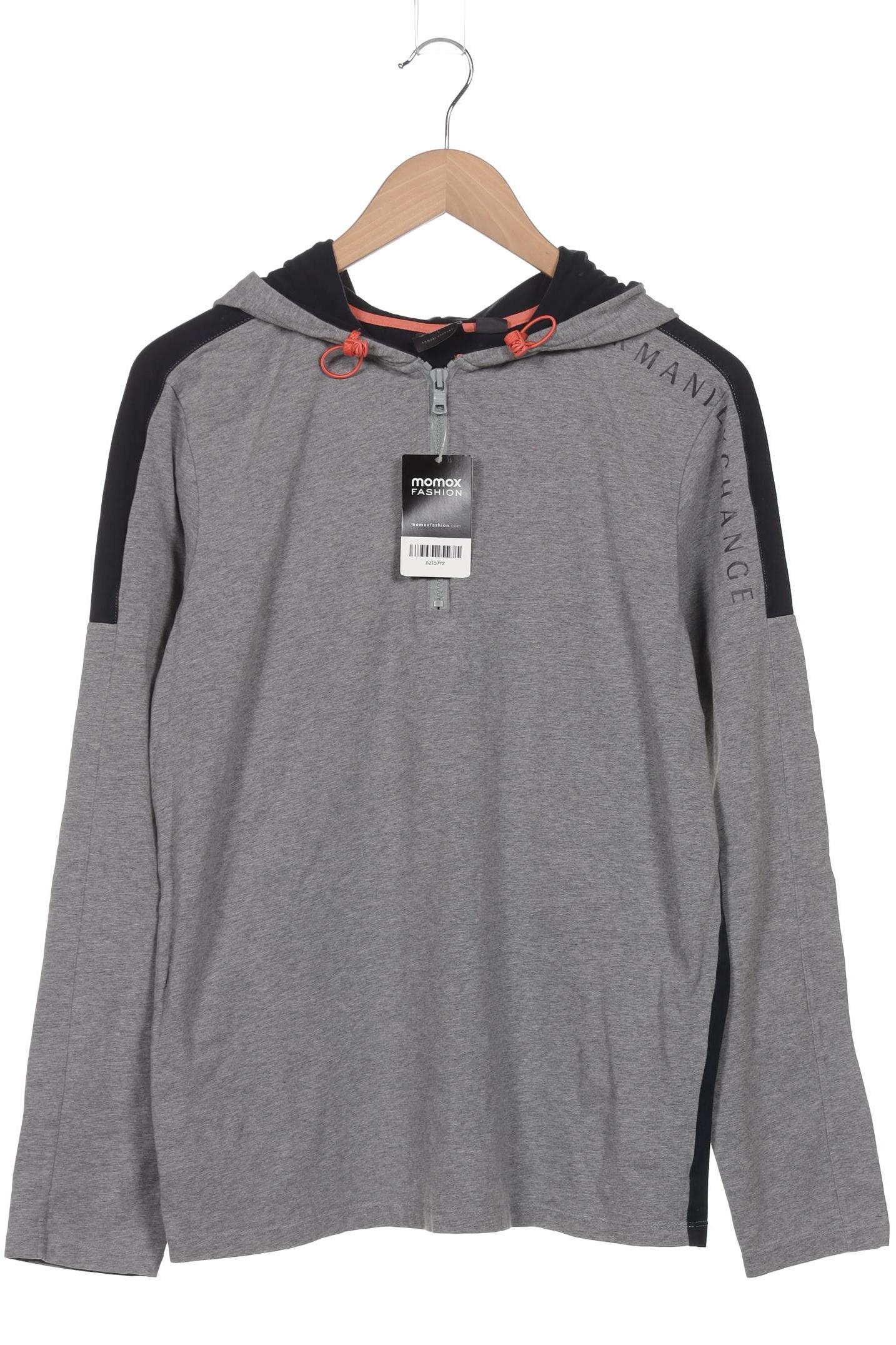 

AX Armani Exchange Herren Kapuzenpullover, grau, Gr. 52