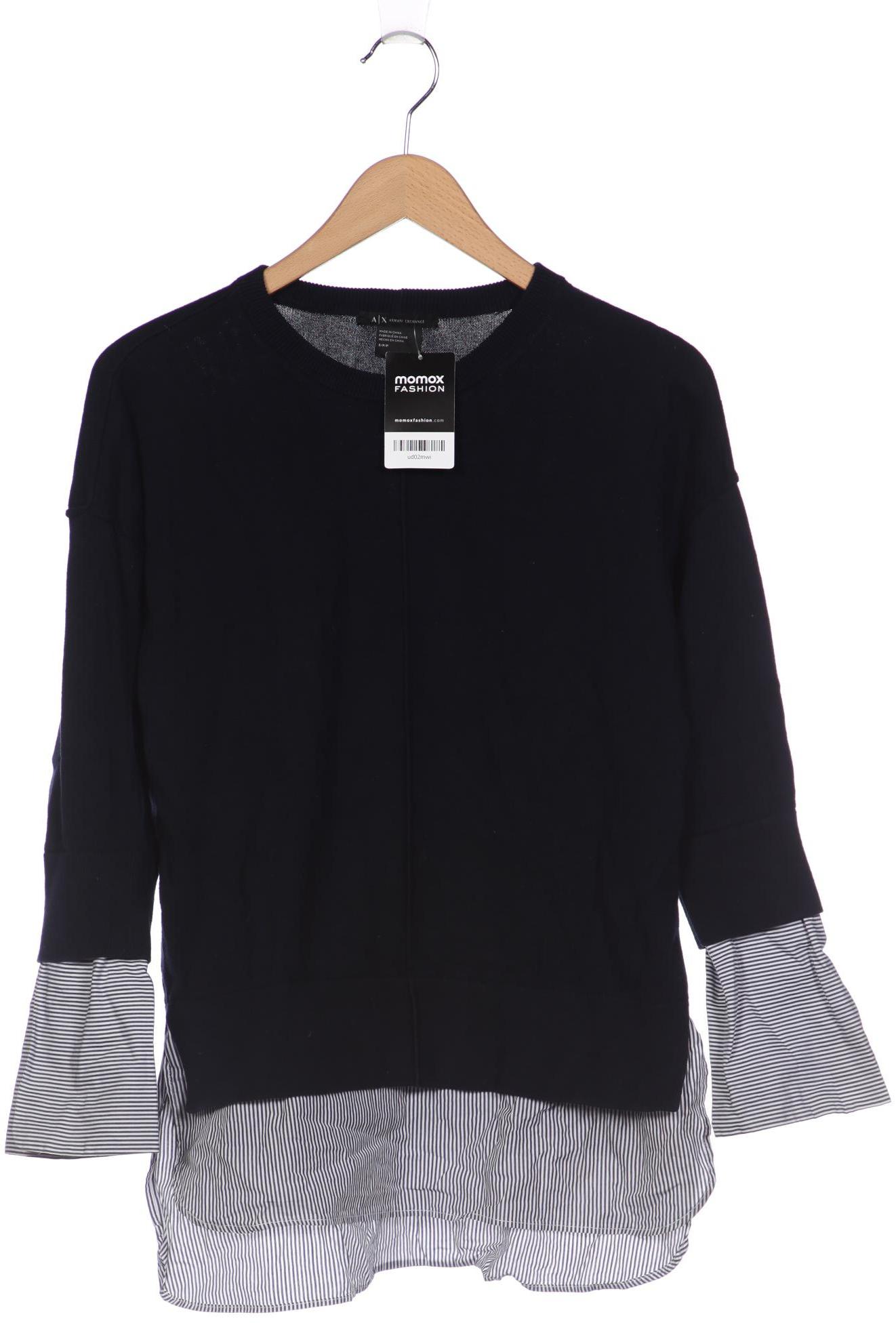 

AX Armani Exchange Damen Pullover, marineblau