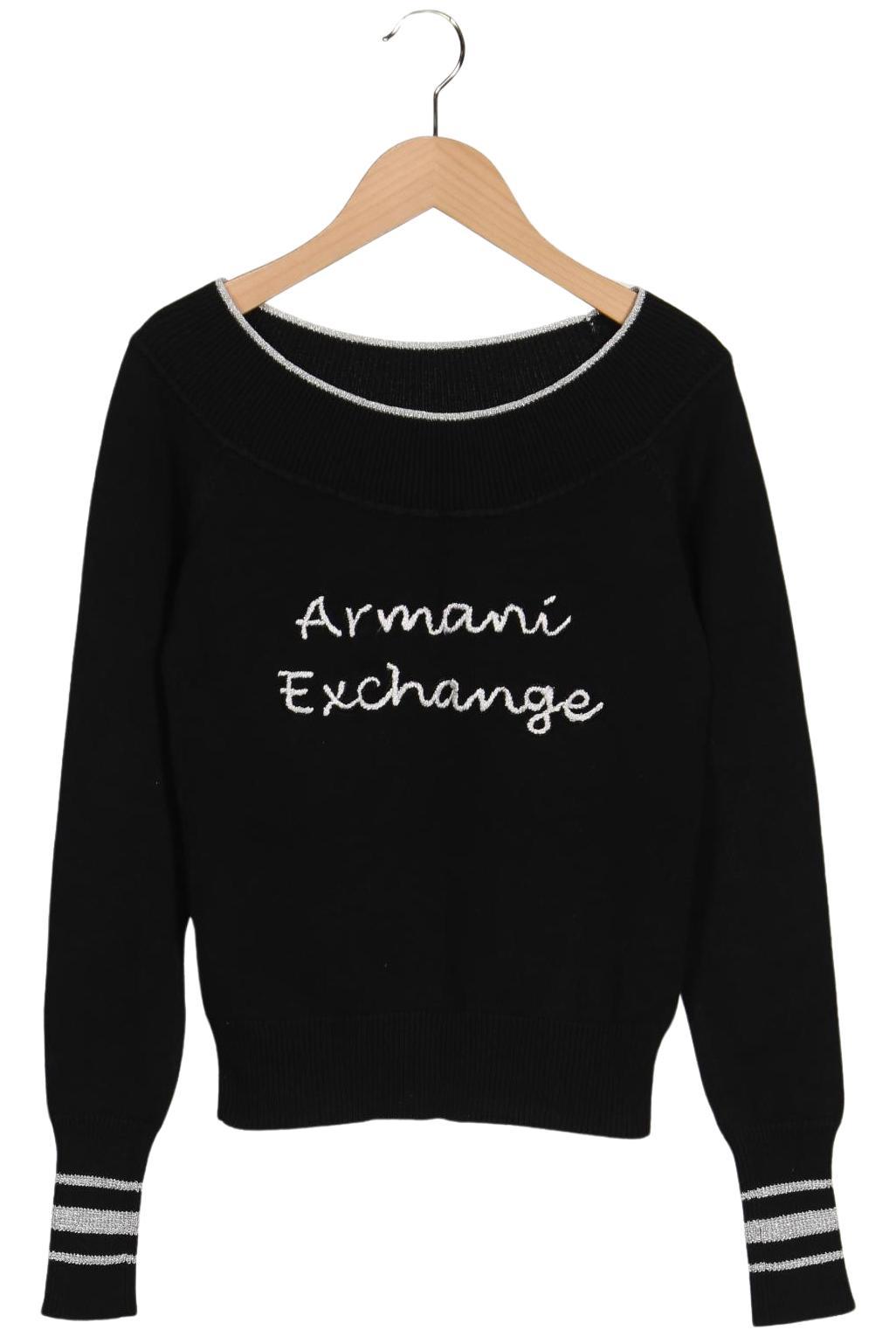 

AX Armani Exchange Damen Pullover, schwarz, Gr. 36