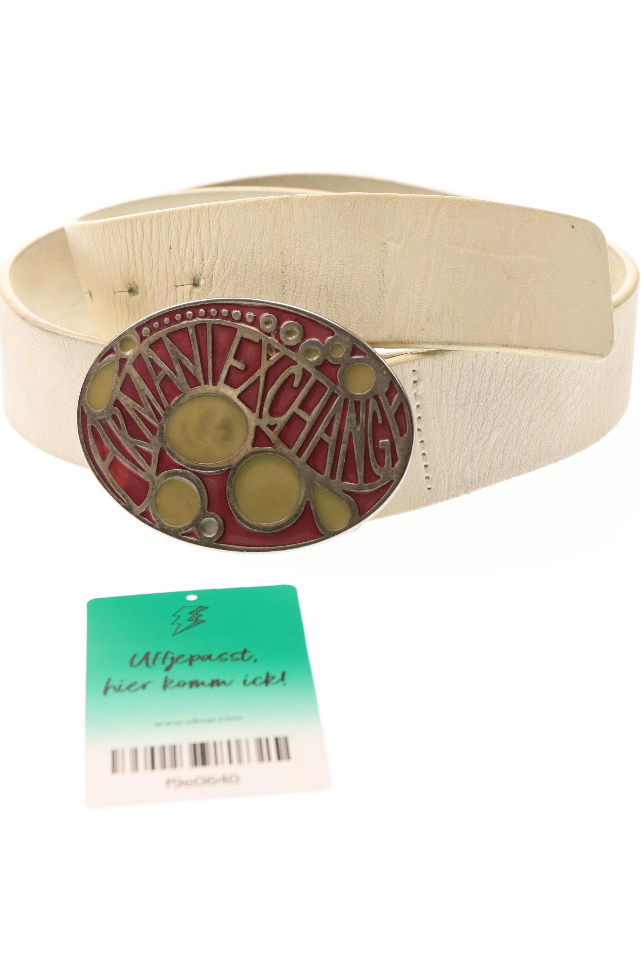 

AX Armani Exchange Damen Gürtel, weiß, Gr. 100