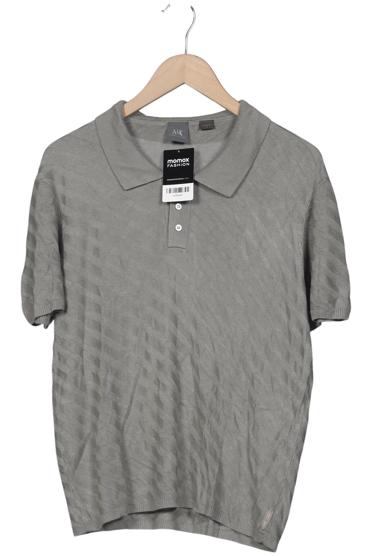 

AX Armani Exchange Herren Poloshirt, grau, Gr. 52