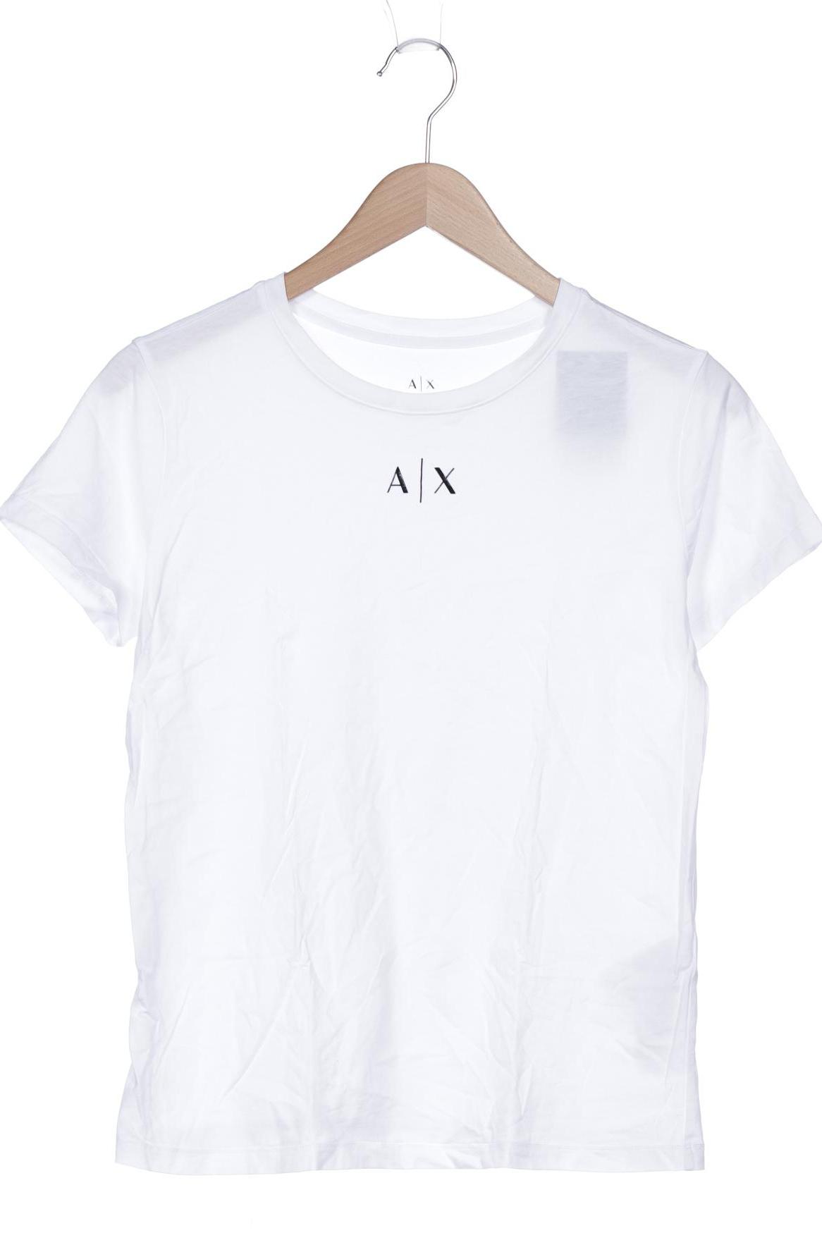 

AX Armani Exchange Damen T-Shirt, weiß