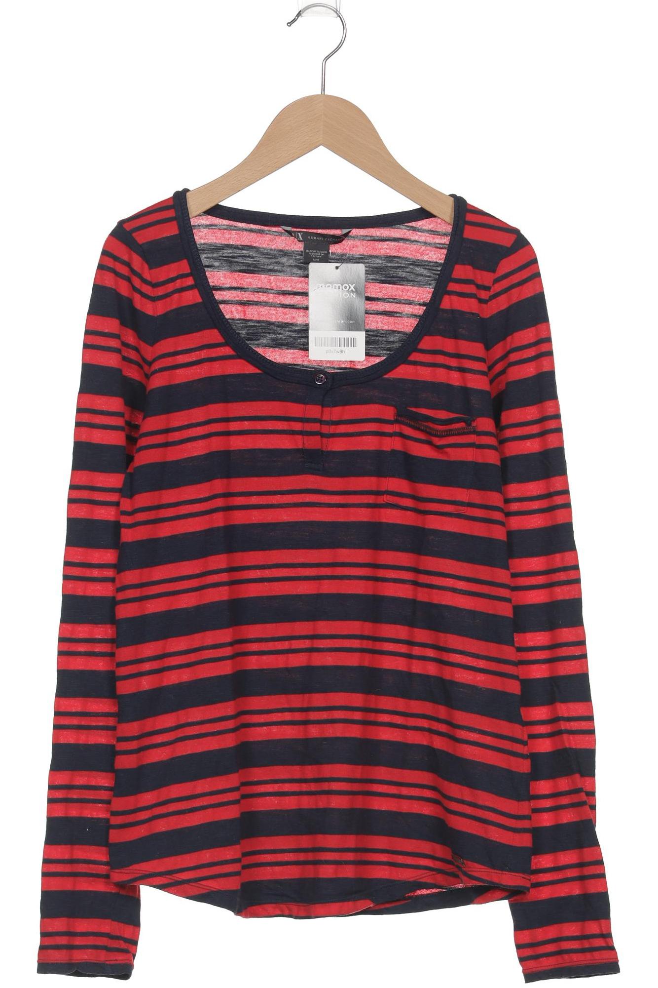 

AX Armani Exchange Damen Langarmshirt, marineblau, Gr. 38