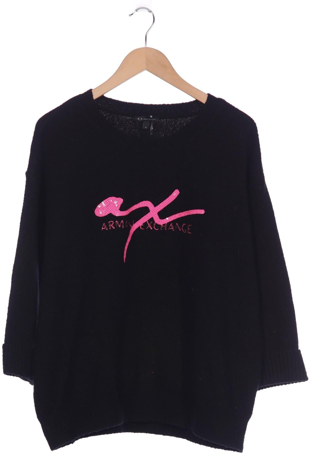 

AX Armani Exchange Damen Pullover, schwarz, Gr. 44