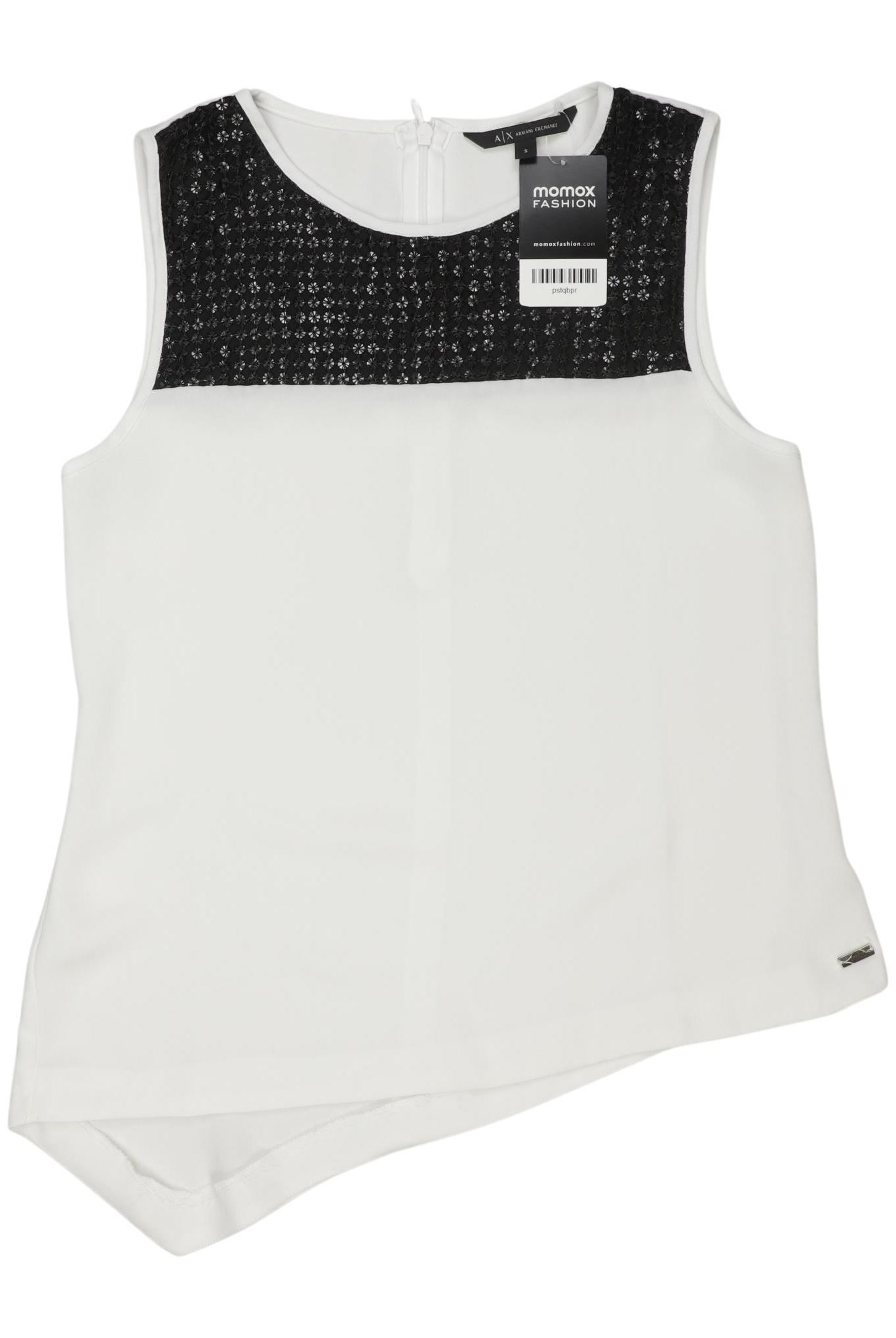 

AX Armani Exchange Damen Top, weiß, Gr. 36