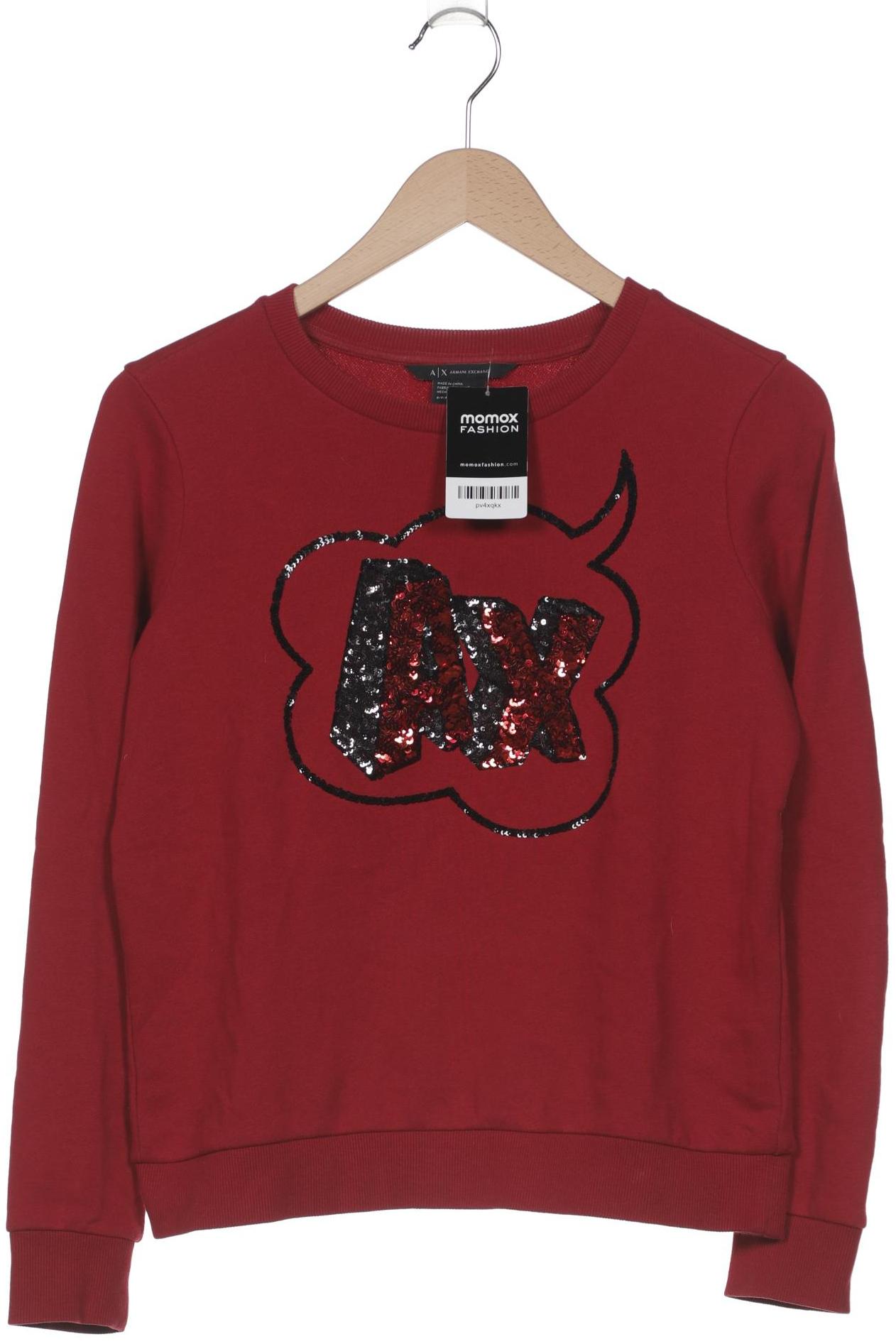 

AX Armani Exchange Damen Sweatshirt, bordeaux, Gr. 36