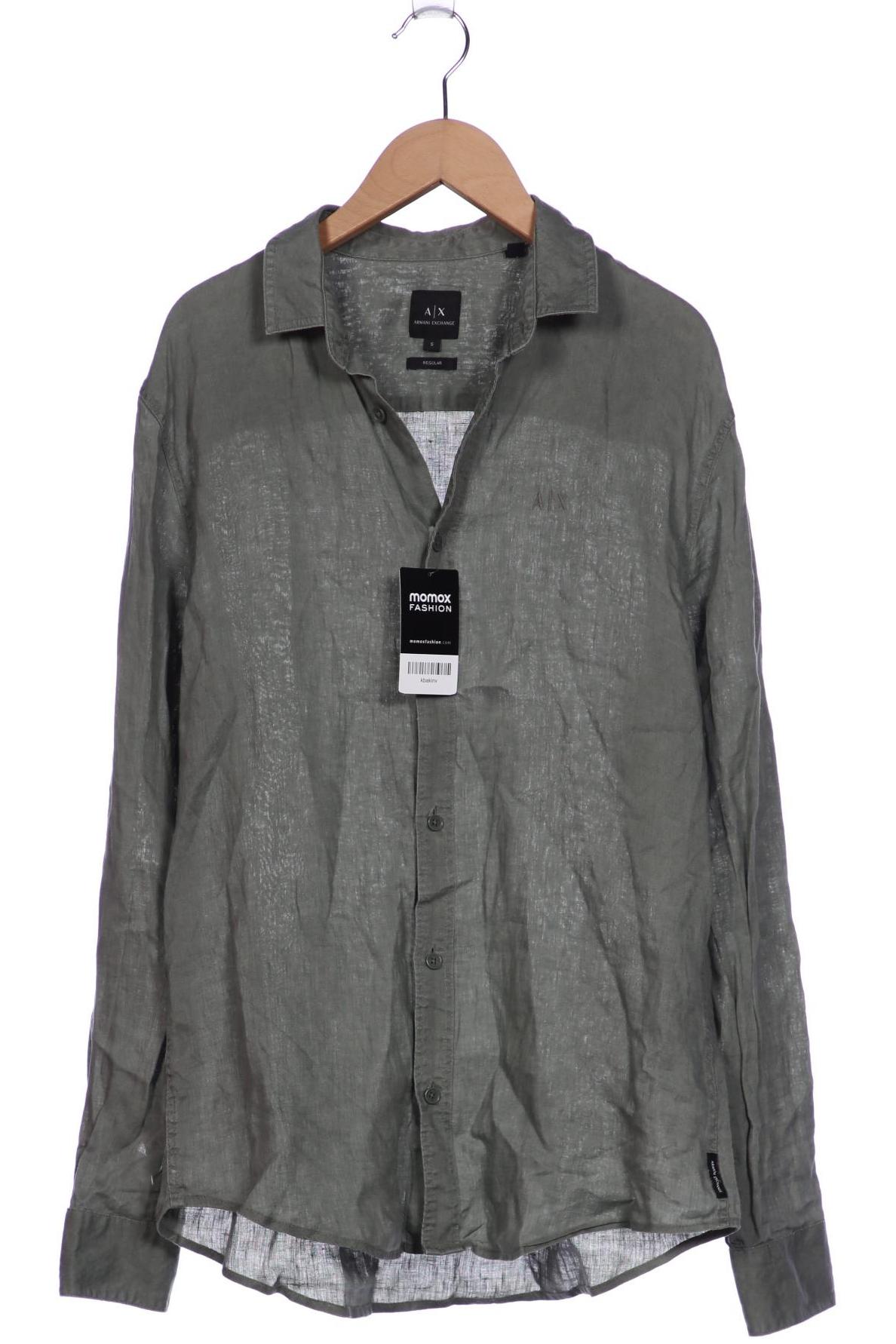 

AX Armani Exchange Herren Hemd, grün, Gr. 46