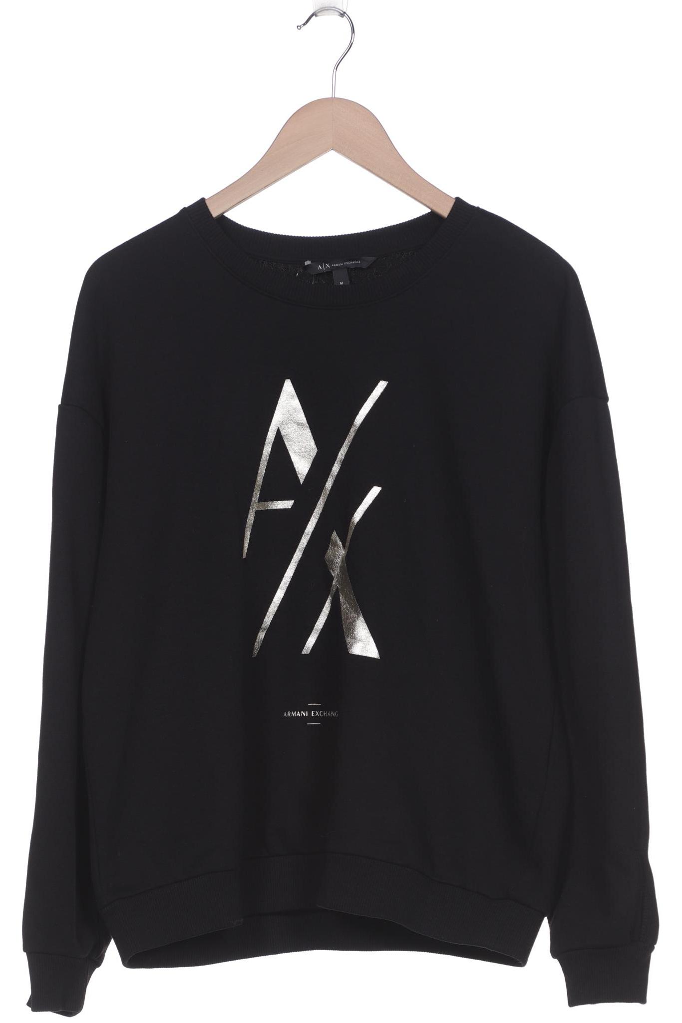 

AX Armani Exchange Damen Sweatshirt, schwarz