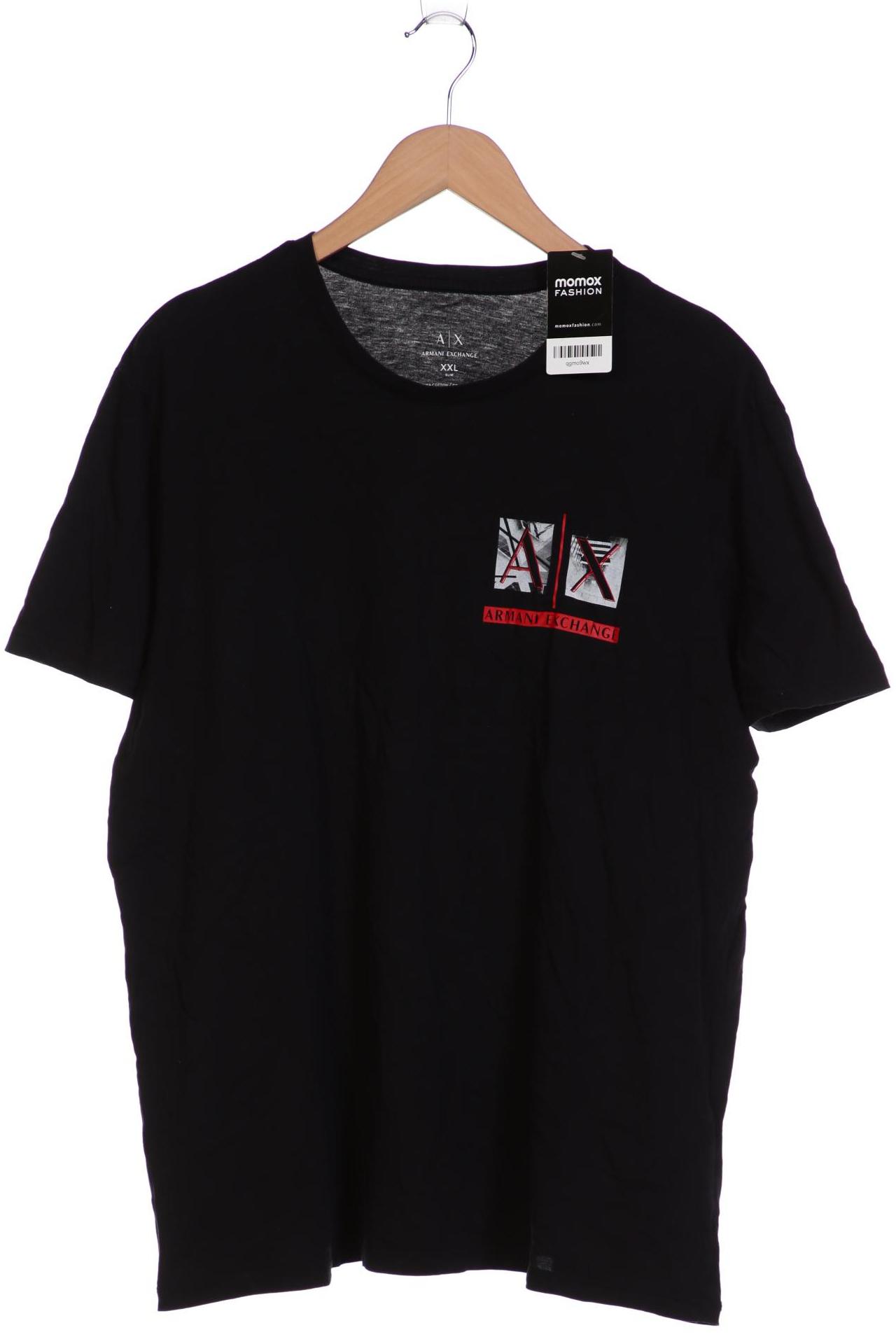 

AX Armani Exchange Herren T-Shirt, schwarz