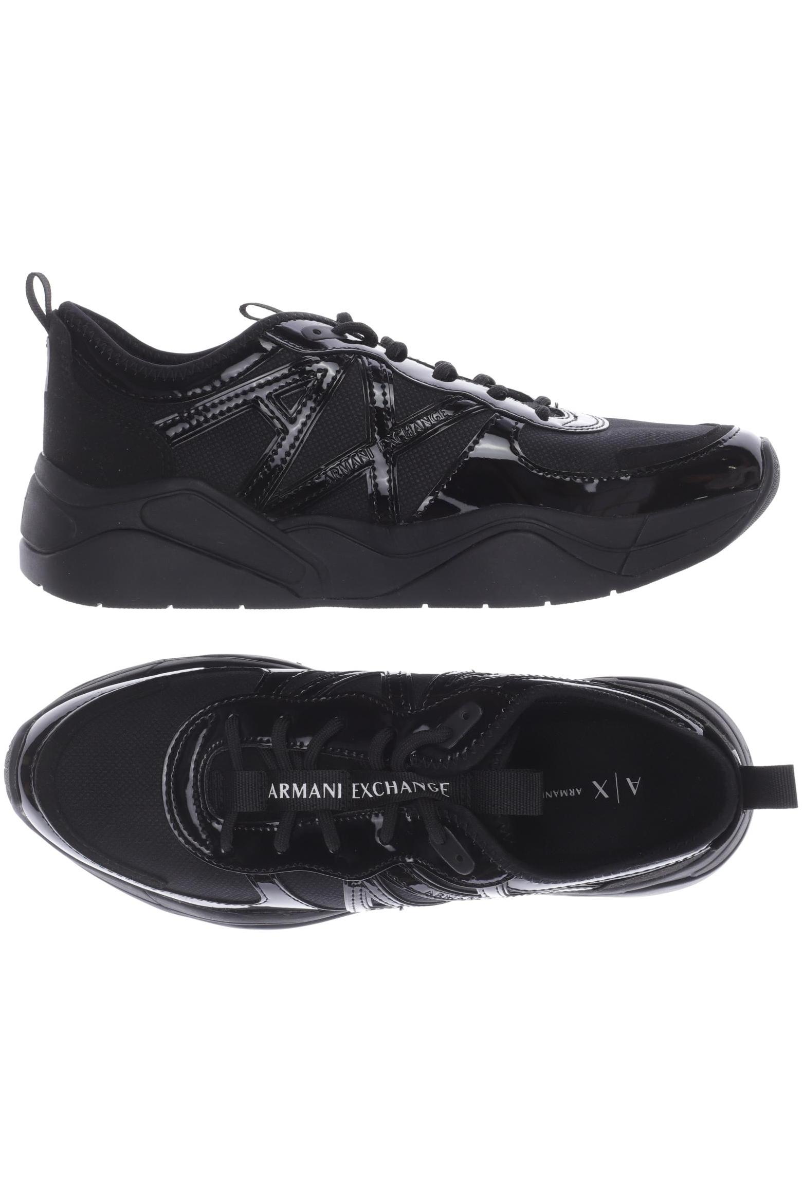 

AX Armani Exchange Damen Sneakers, schwarz, Gr. 40