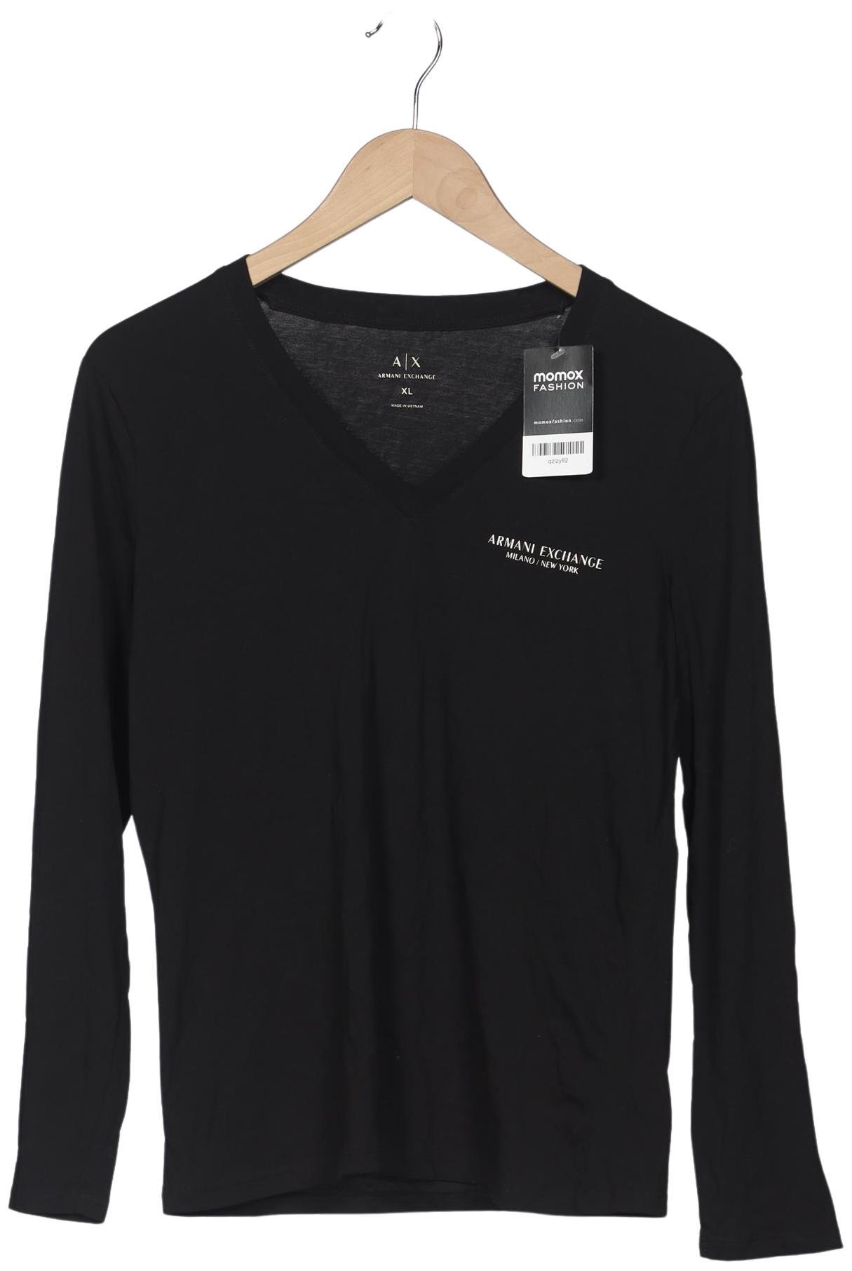 

AX Armani Exchange Damen Langarmshirt, schwarz, Gr. 44