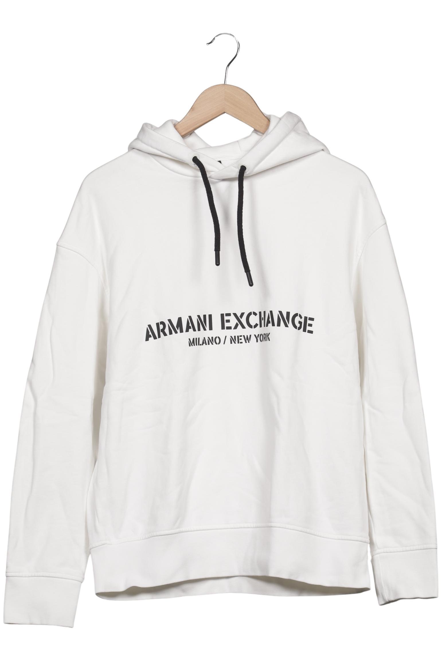

AX Armani Exchange Herren Kapuzenpullover, weiß, Gr. 48
