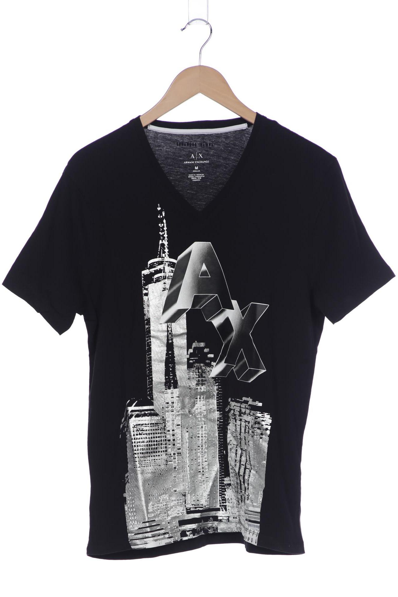 

AX Armani Exchange Herren T-Shirt, schwarz, Gr. 48