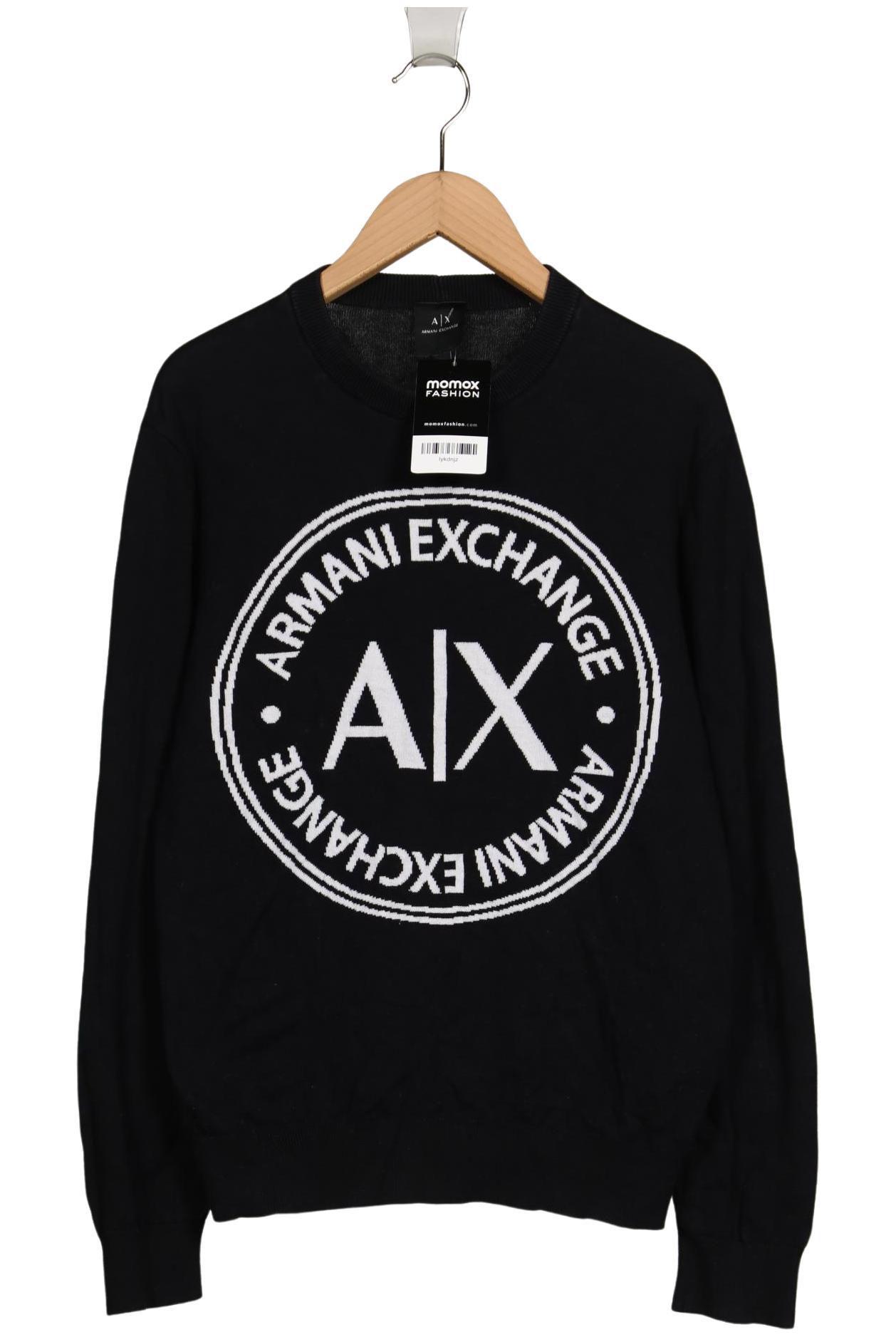 

AX Armani Exchange Herren Pullover, schwarz, Gr. 44