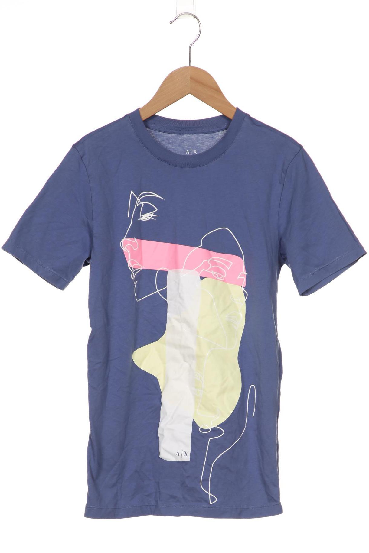 

AX Armani Exchange Damen T-Shirt, blau