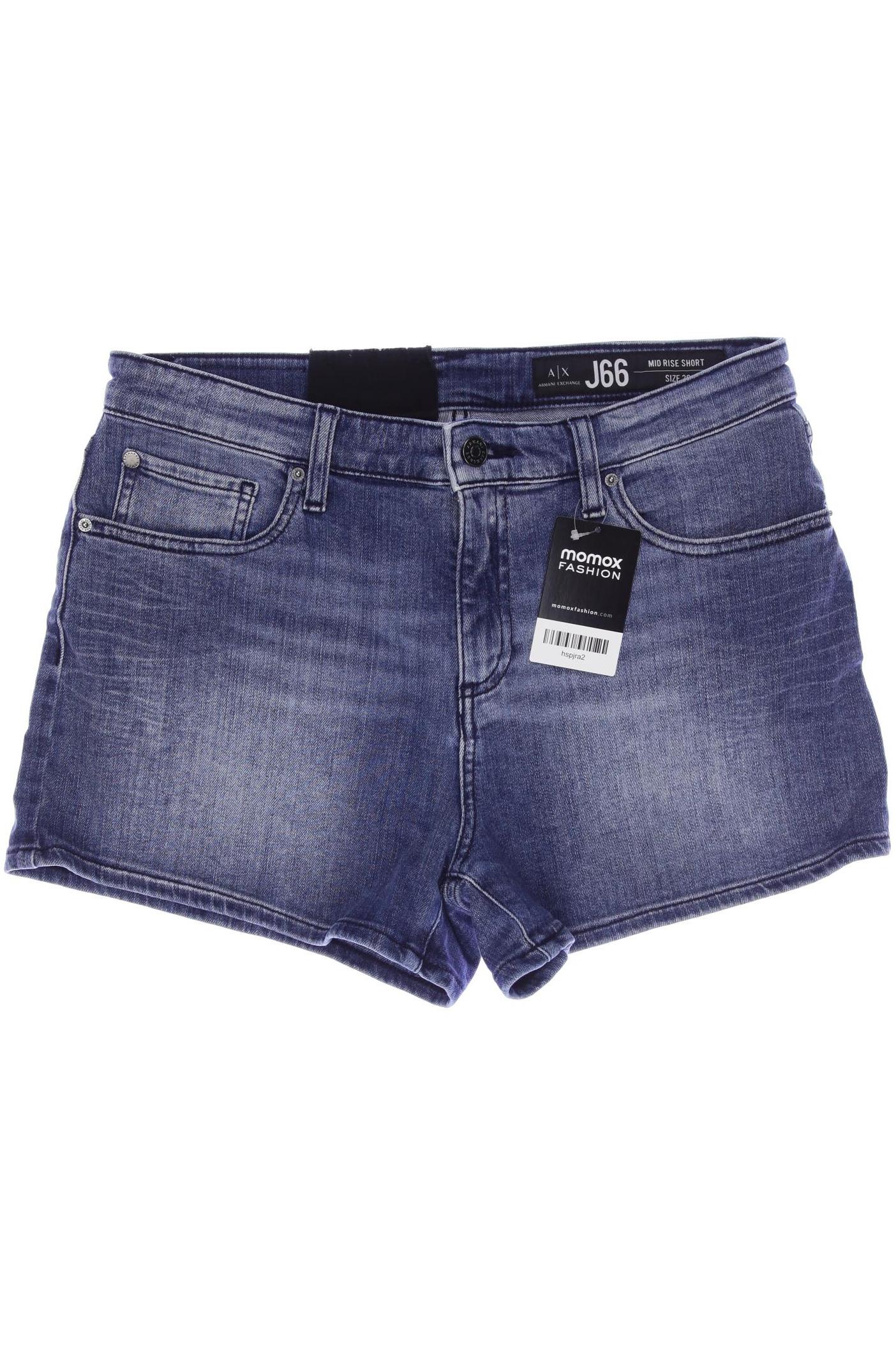 

AX Armani Exchange Damen Shorts, blau, Gr. 29