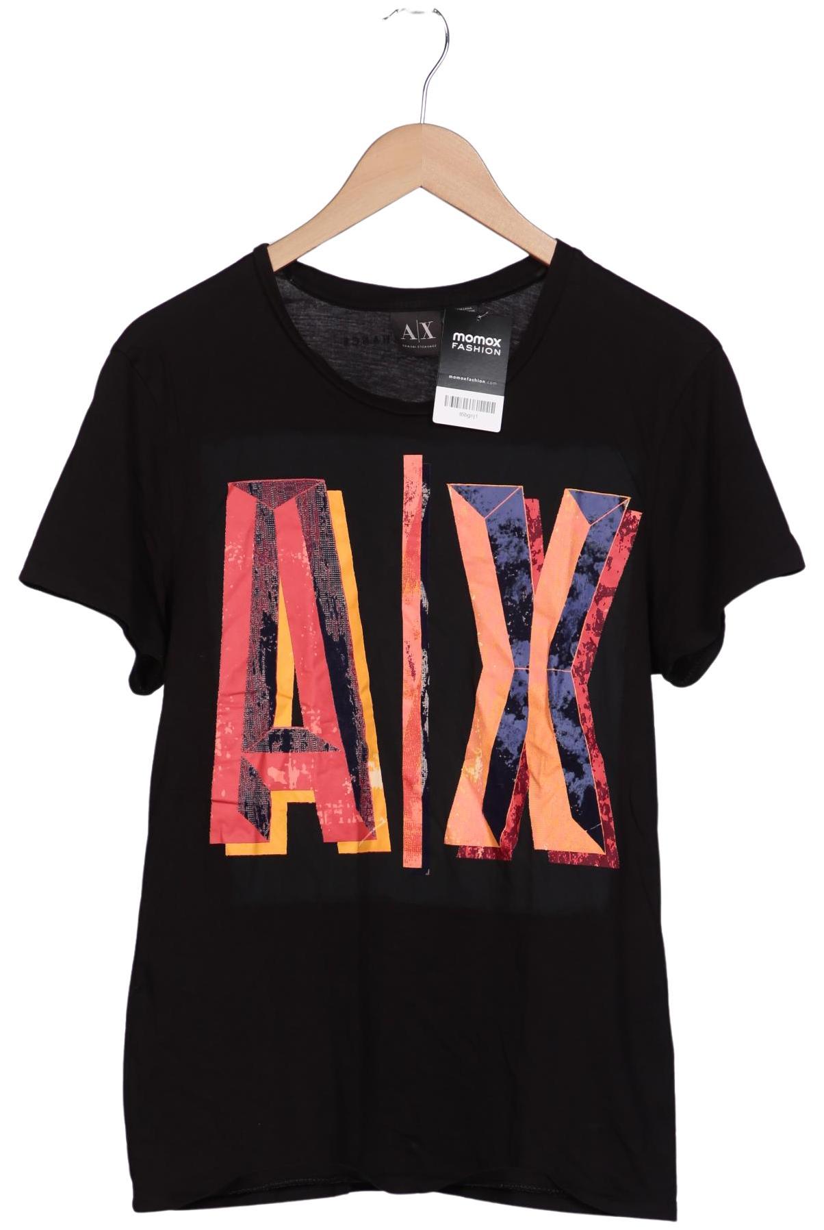 

AX Armani Exchange Herren T-Shirt, schwarz, Gr. 48
