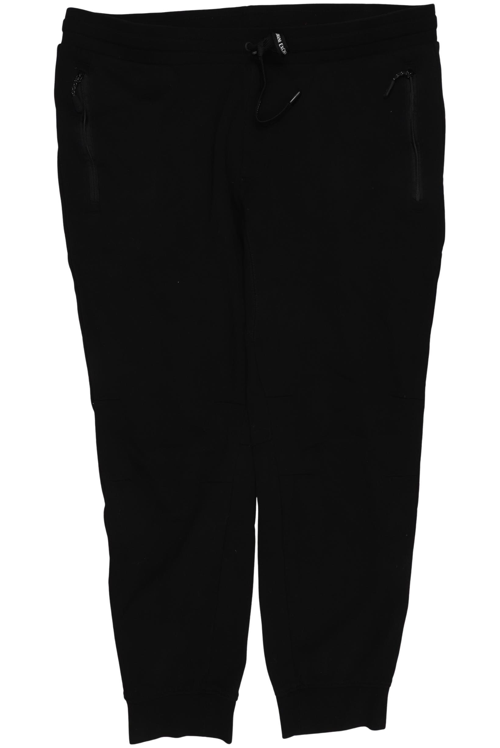 

AX Armani Exchange Herren Stoffhose, schwarz, Gr. 0