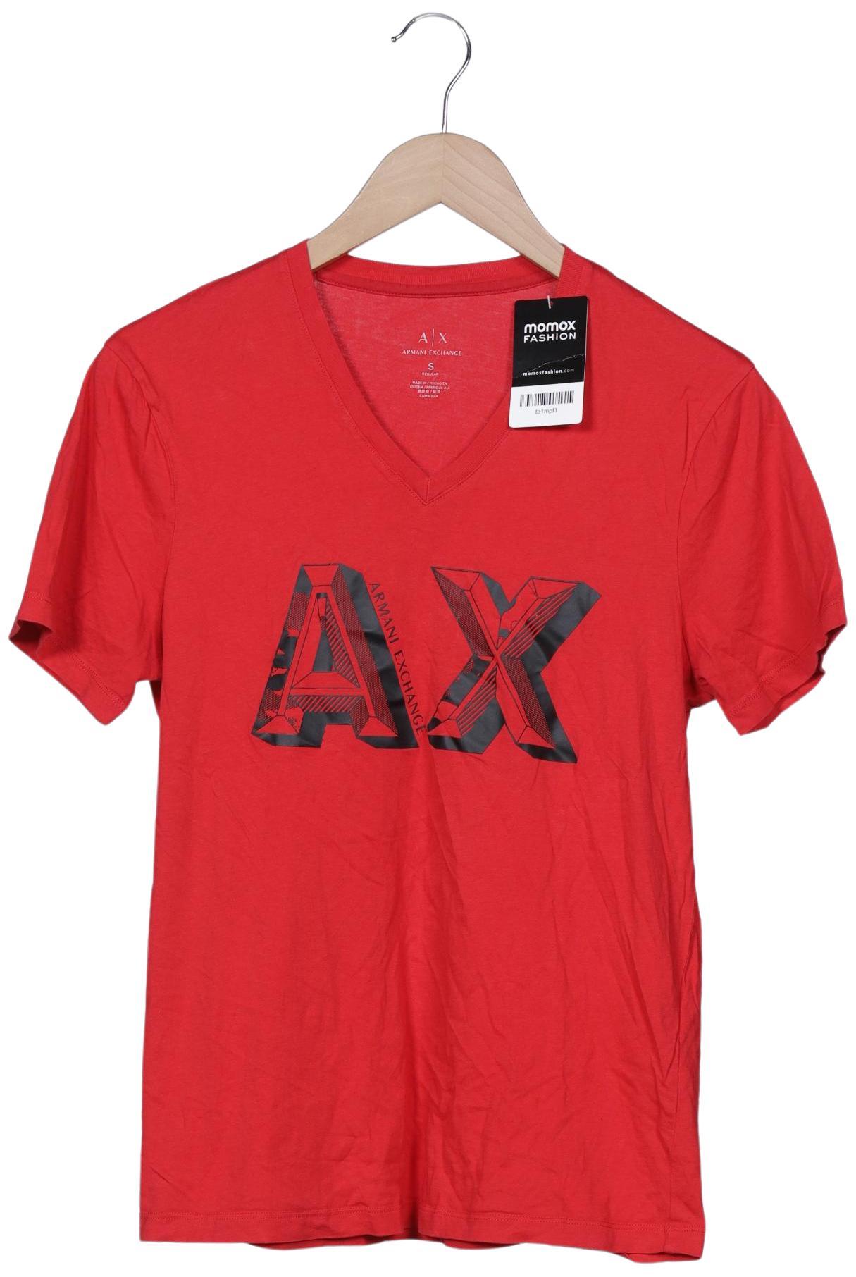 

AX Armani Exchange Damen T-Shirt, rot, Gr. 36