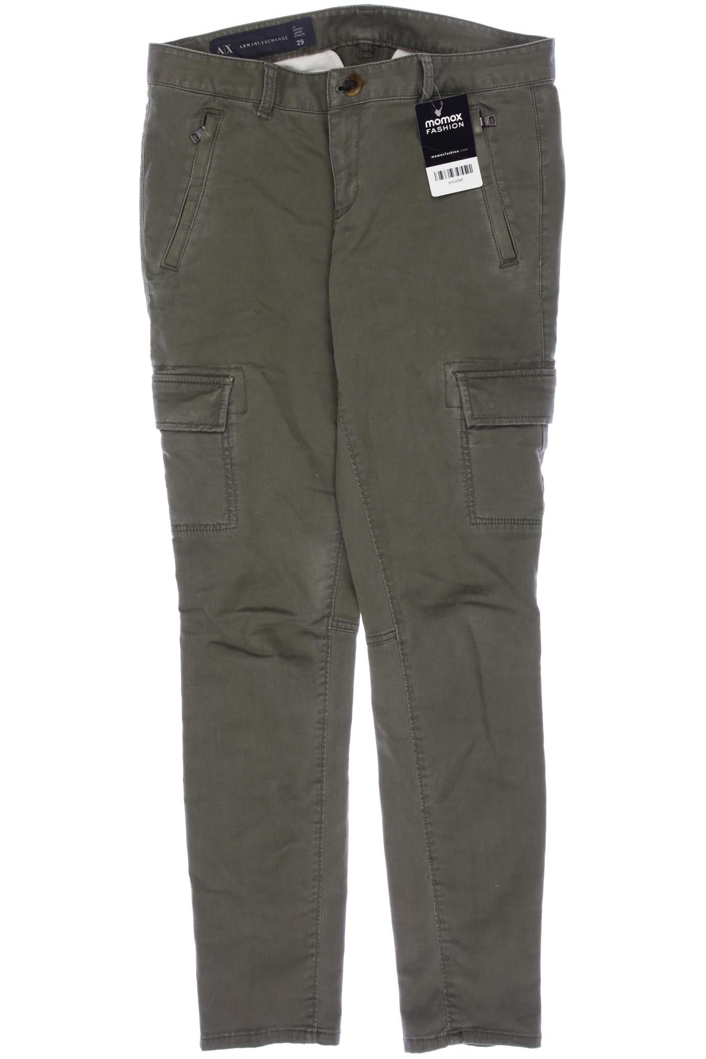 

AX Armani Exchange Damen Stoffhose, grün, Gr. 29