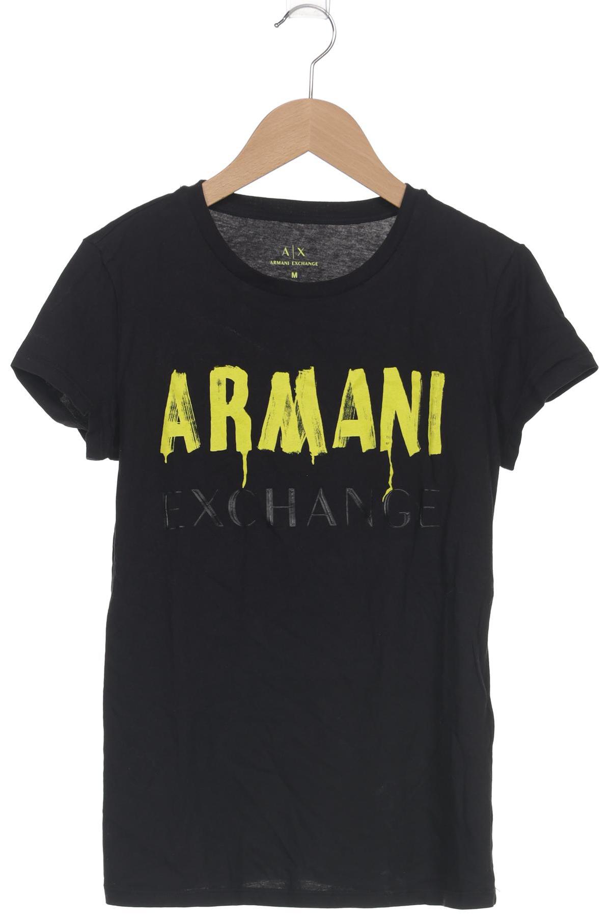 

AX Armani Exchange Damen T-Shirt, schwarz, Gr. 38