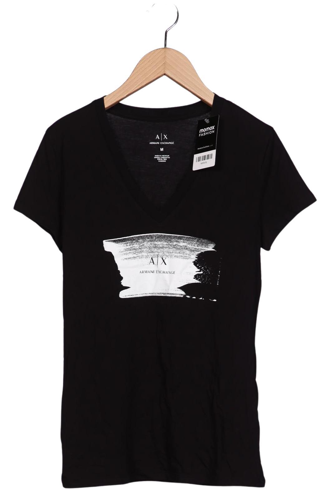 

AX Armani Exchange Damen T-Shirt, schwarz, Gr. 38