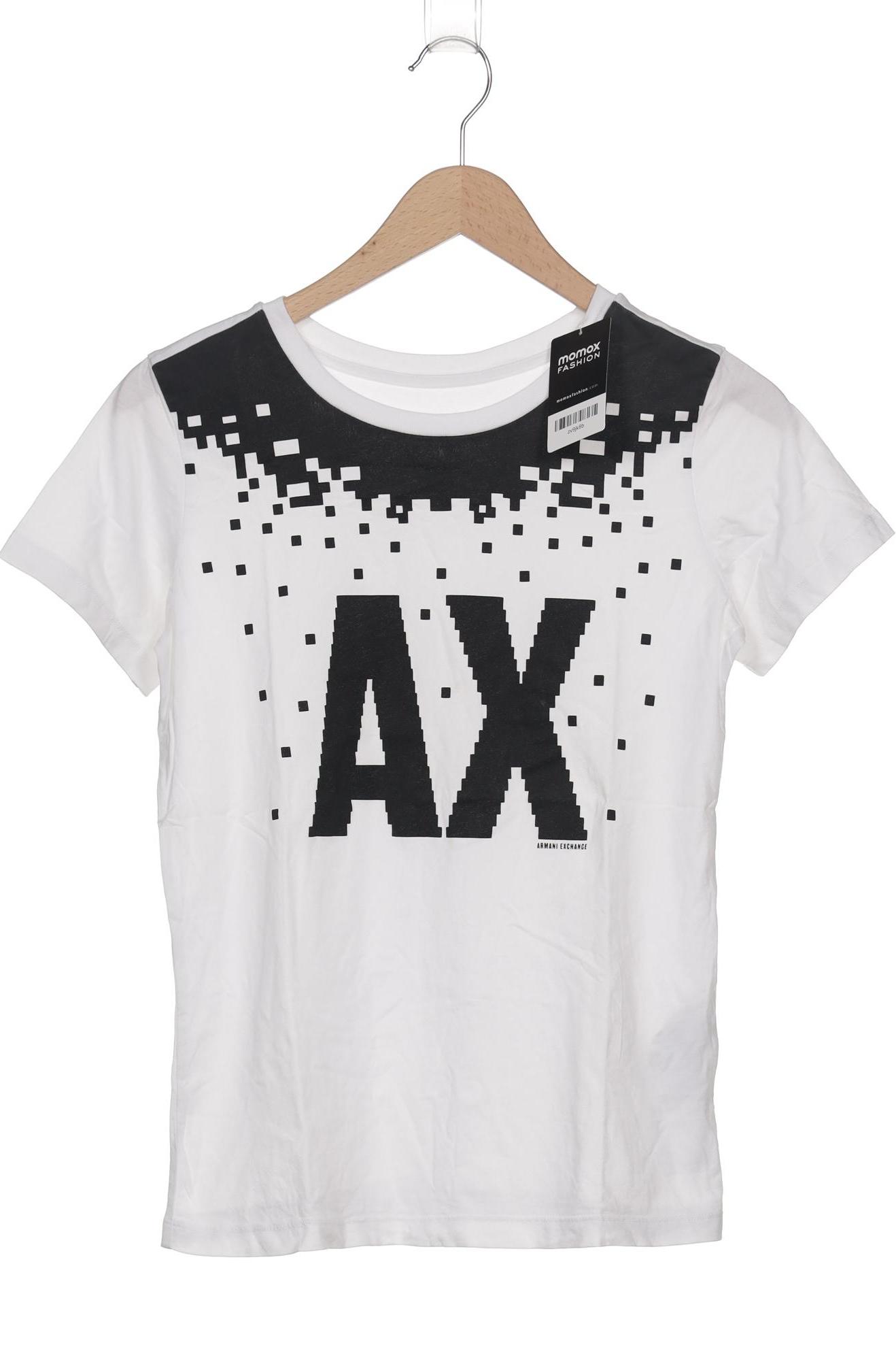 

AX Armani Exchange Damen T-Shirt, weiß, Gr. 36