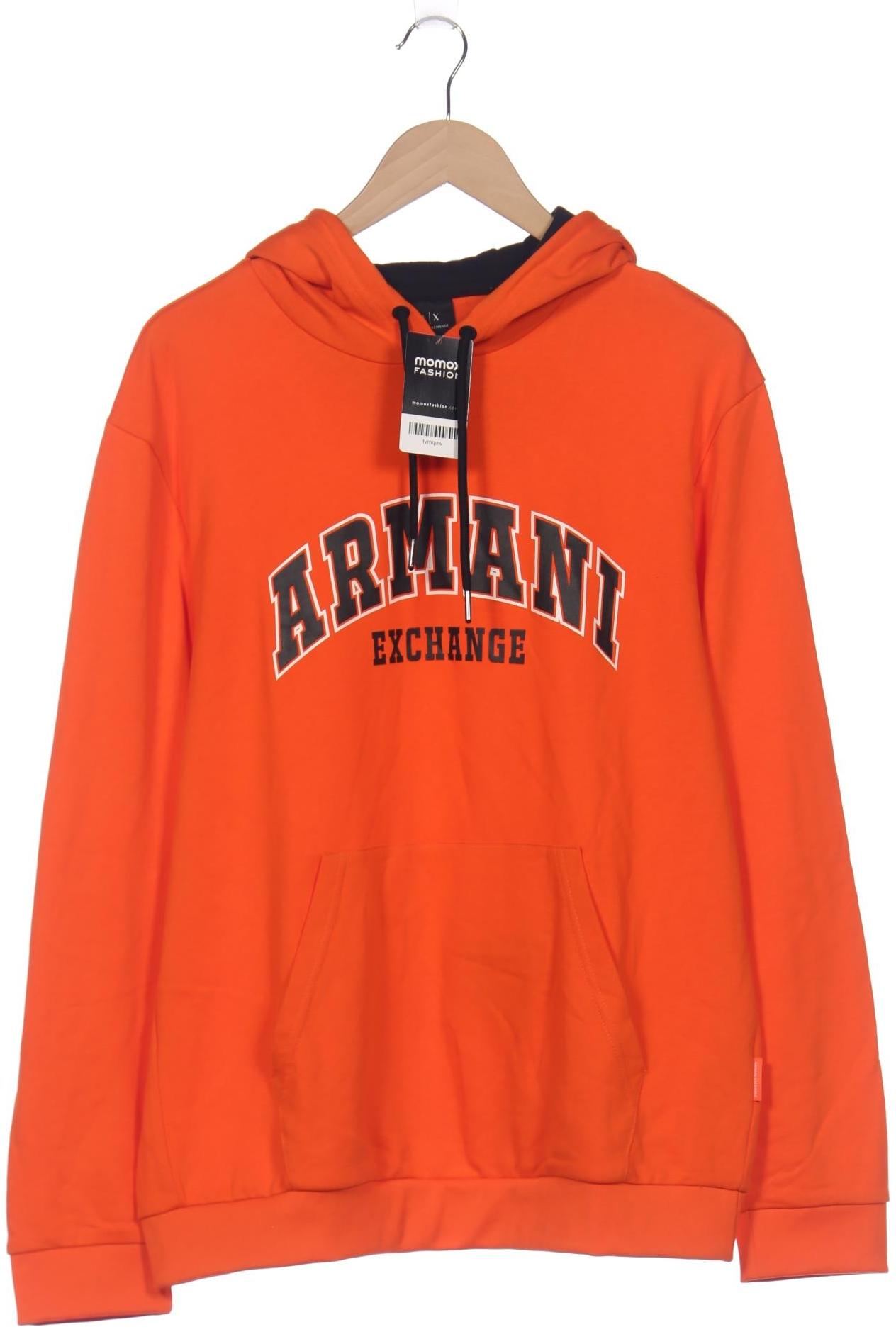 

AX Armani Exchange Herren Kapuzenpullover, orange, Gr. 54