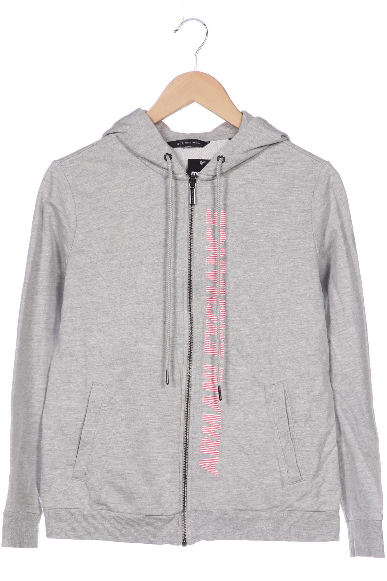 

AX Armani Exchange Damen Kapuzenpullover, grau