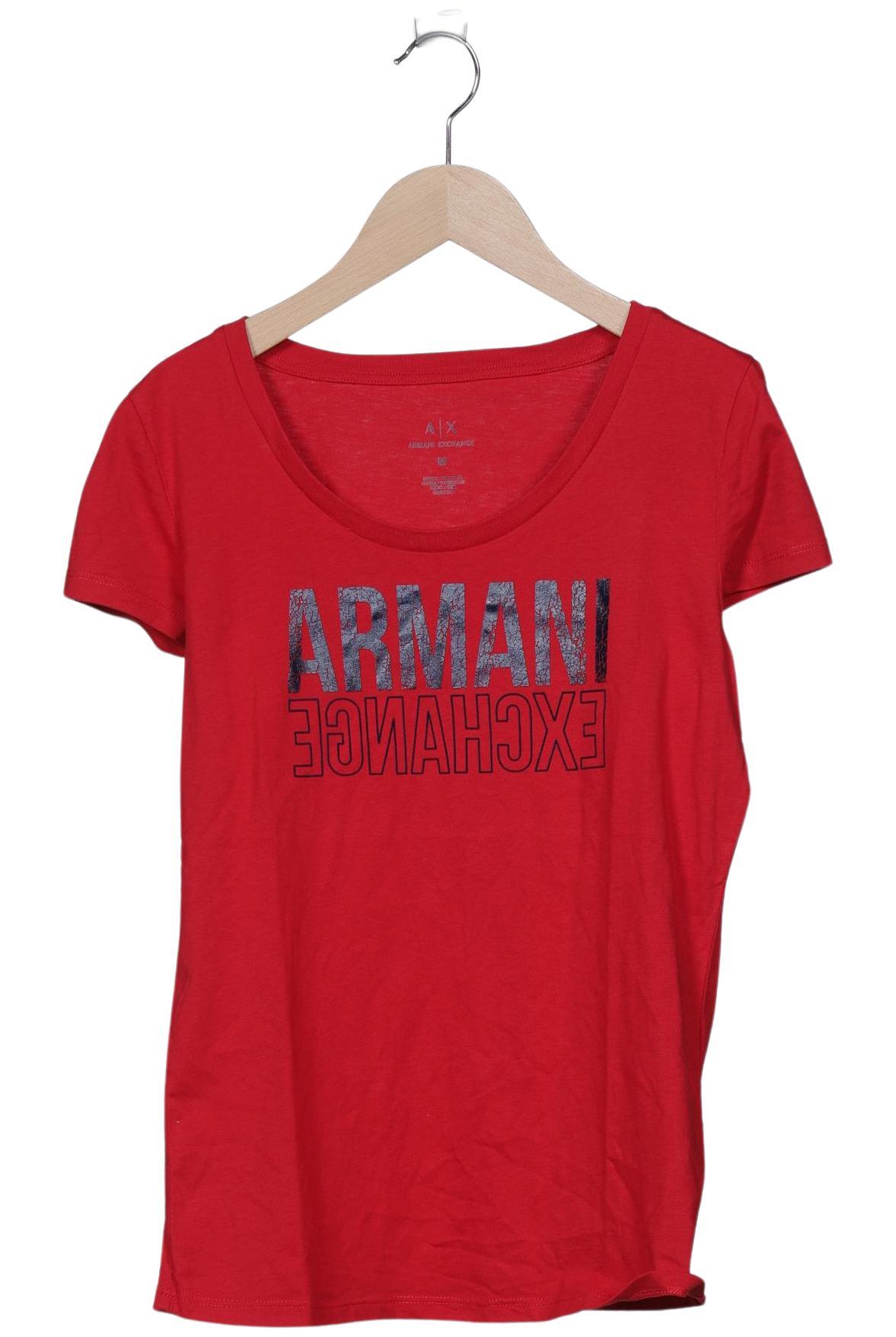 

AX Armani Exchange Damen T-Shirt, rot, Gr. 38